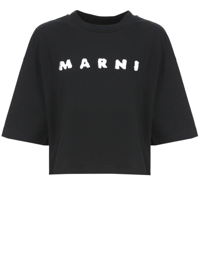 Marni T-shirts and Polos Black Cotton