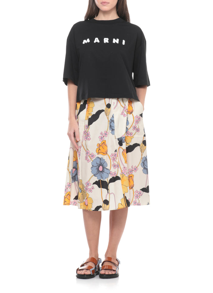 Marni T-shirts and Polos Black Cotton