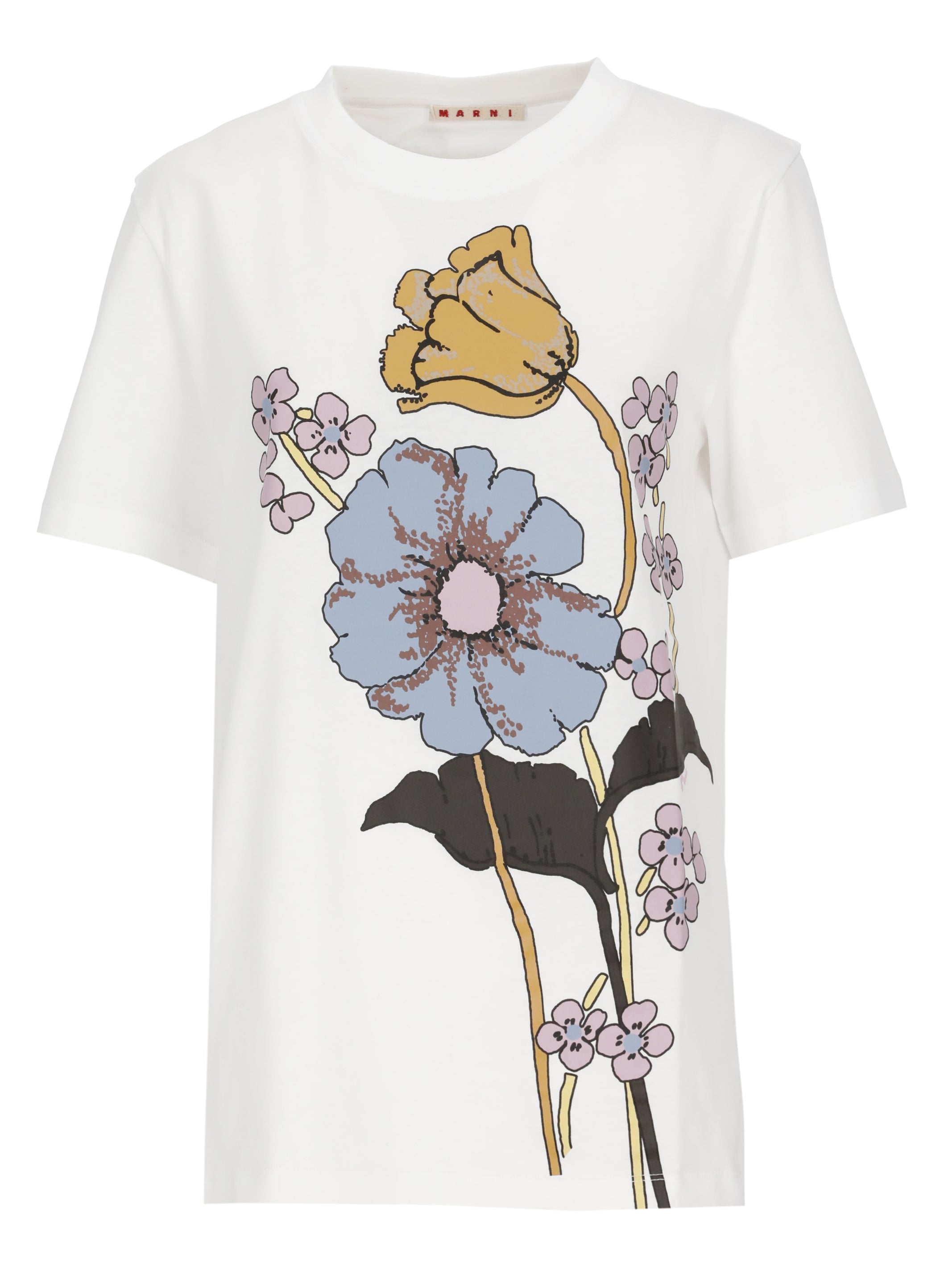 Marni T-shirts and Polos White Cotton