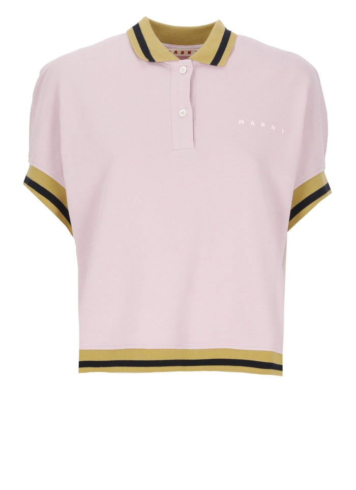 Marni T-shirts and Polos Pink Cotton