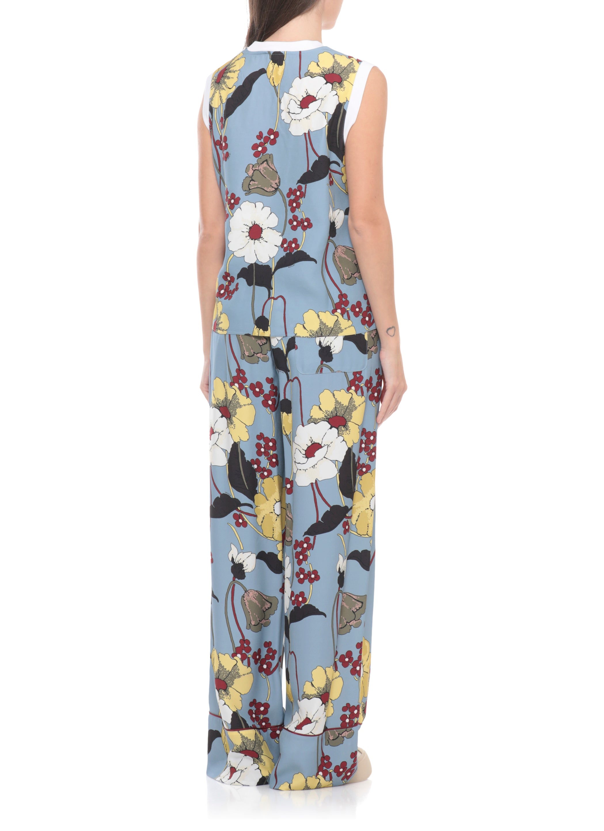 Marni Top White Cotton Fabric 2:viscose