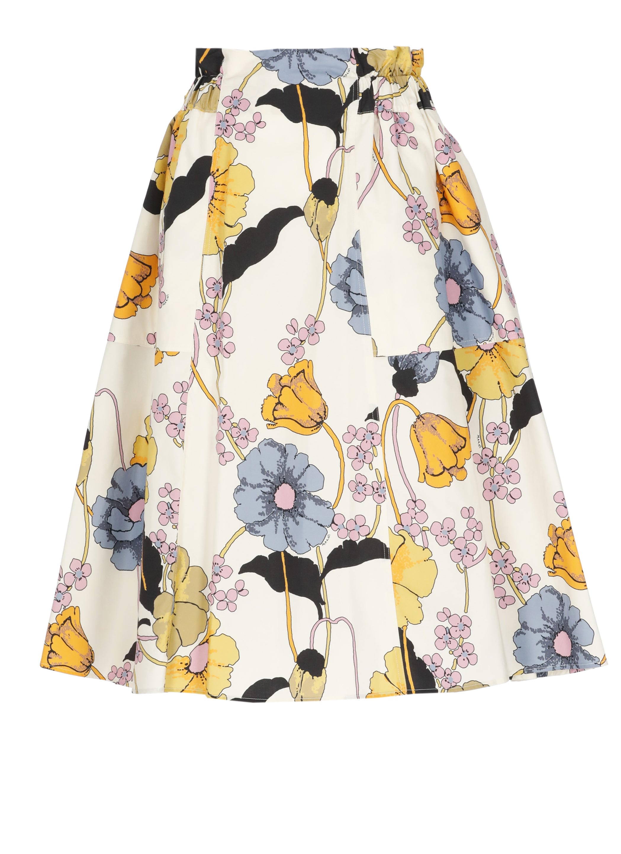 Marni Skirts Ivory Cotton