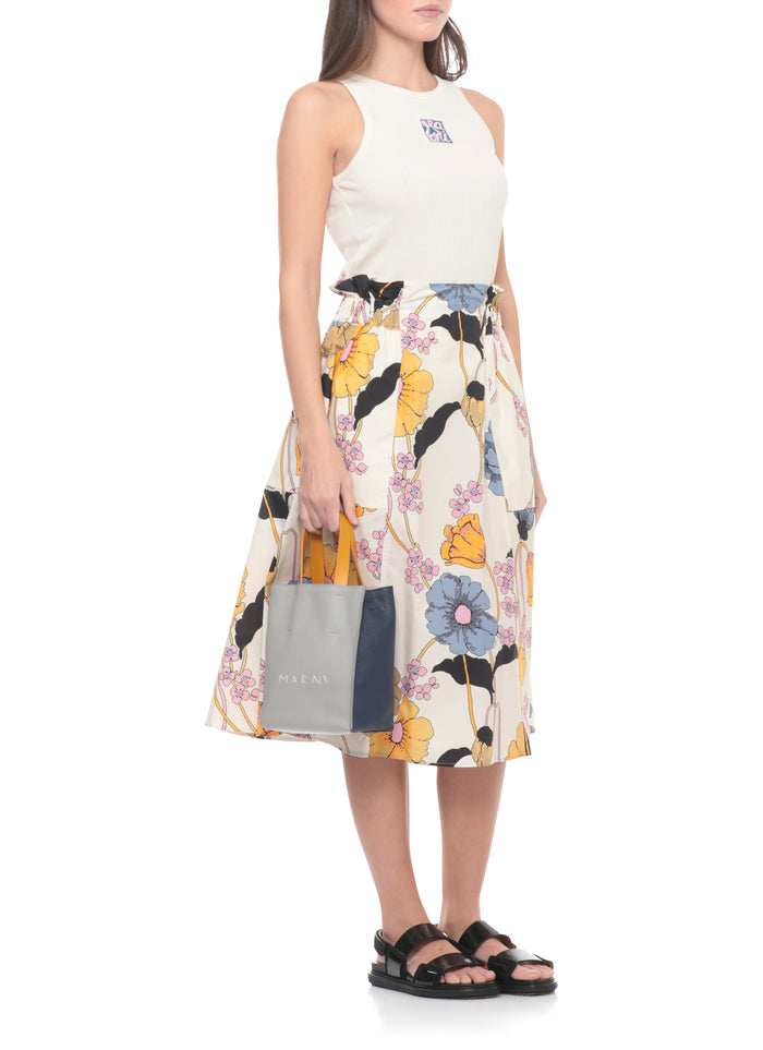 Marni Skirts Ivory Cotton