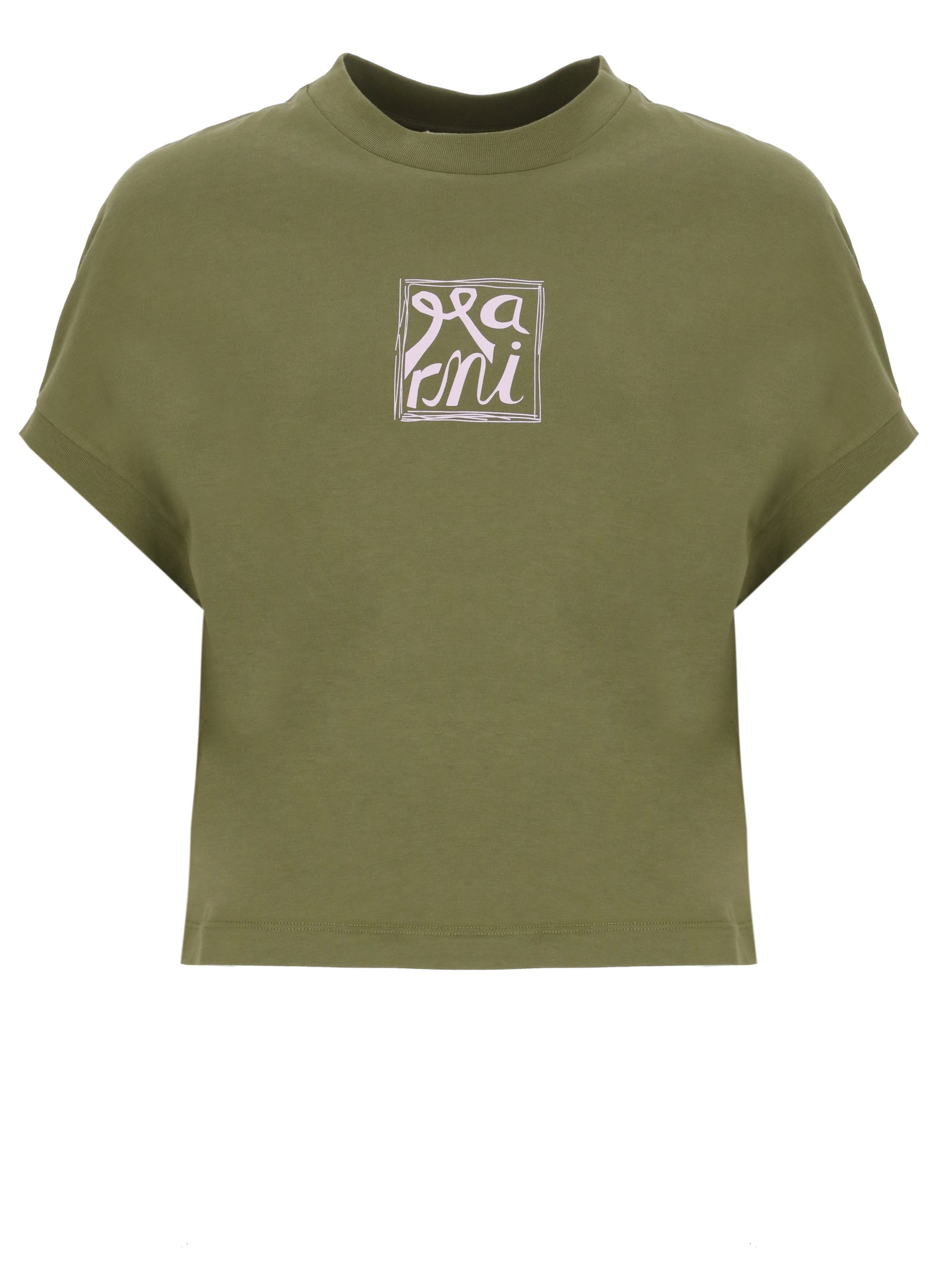 Marni T-shirts and Polos Green Cotton