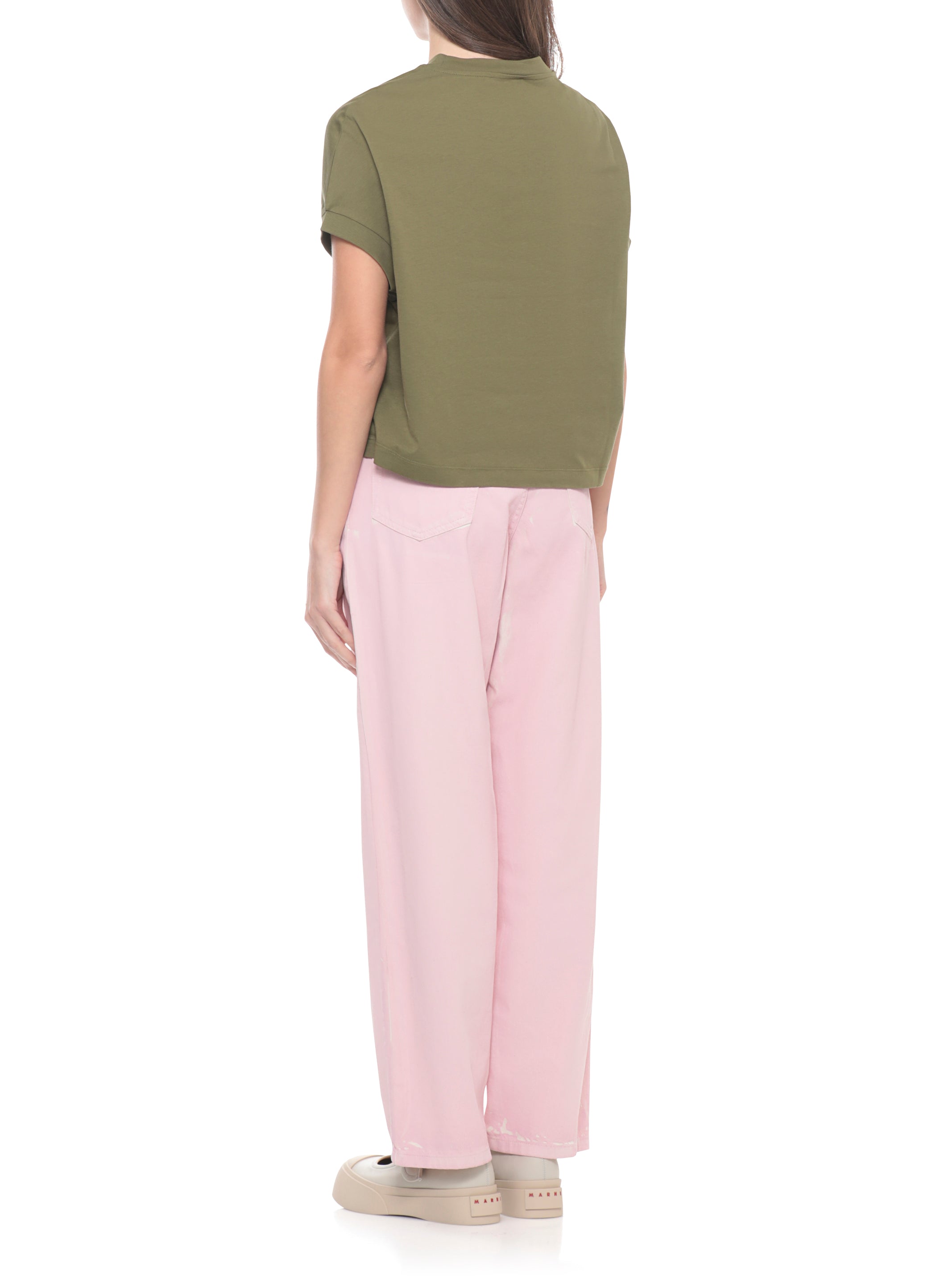 Marni T-shirts and Polos Green Cotton