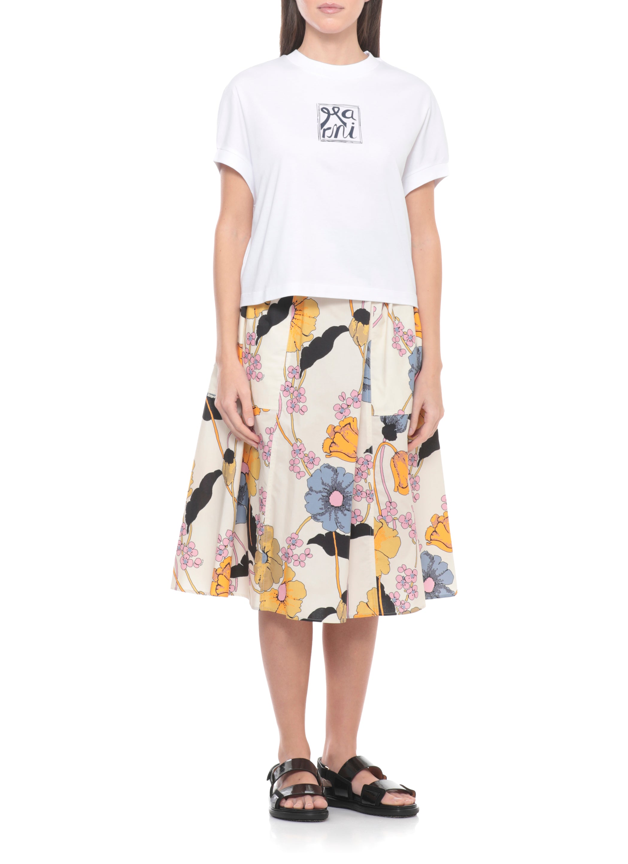Marni T-shirts and Polos White Cotton