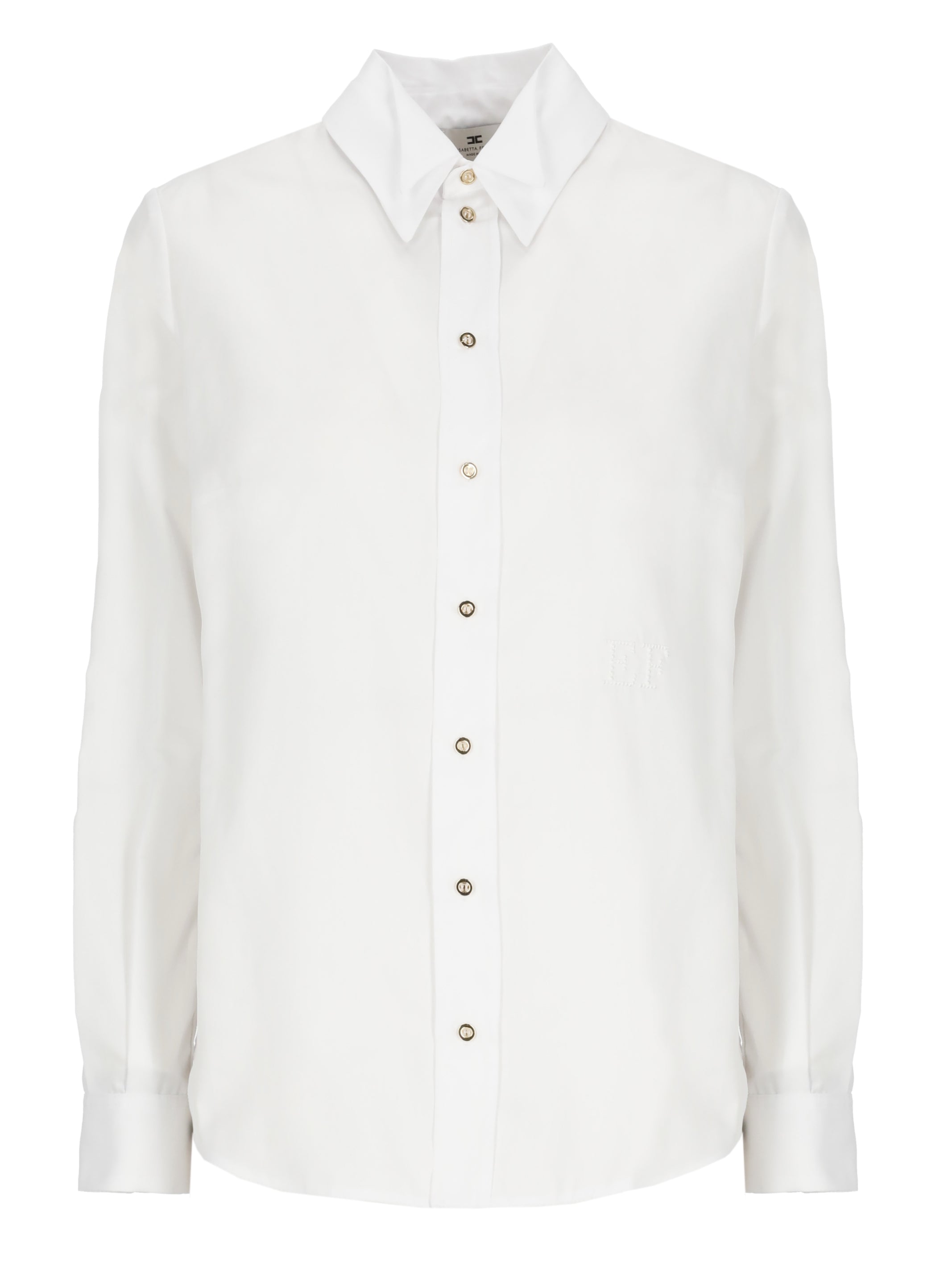 Elisabetta Franchi Shirts White Cotton