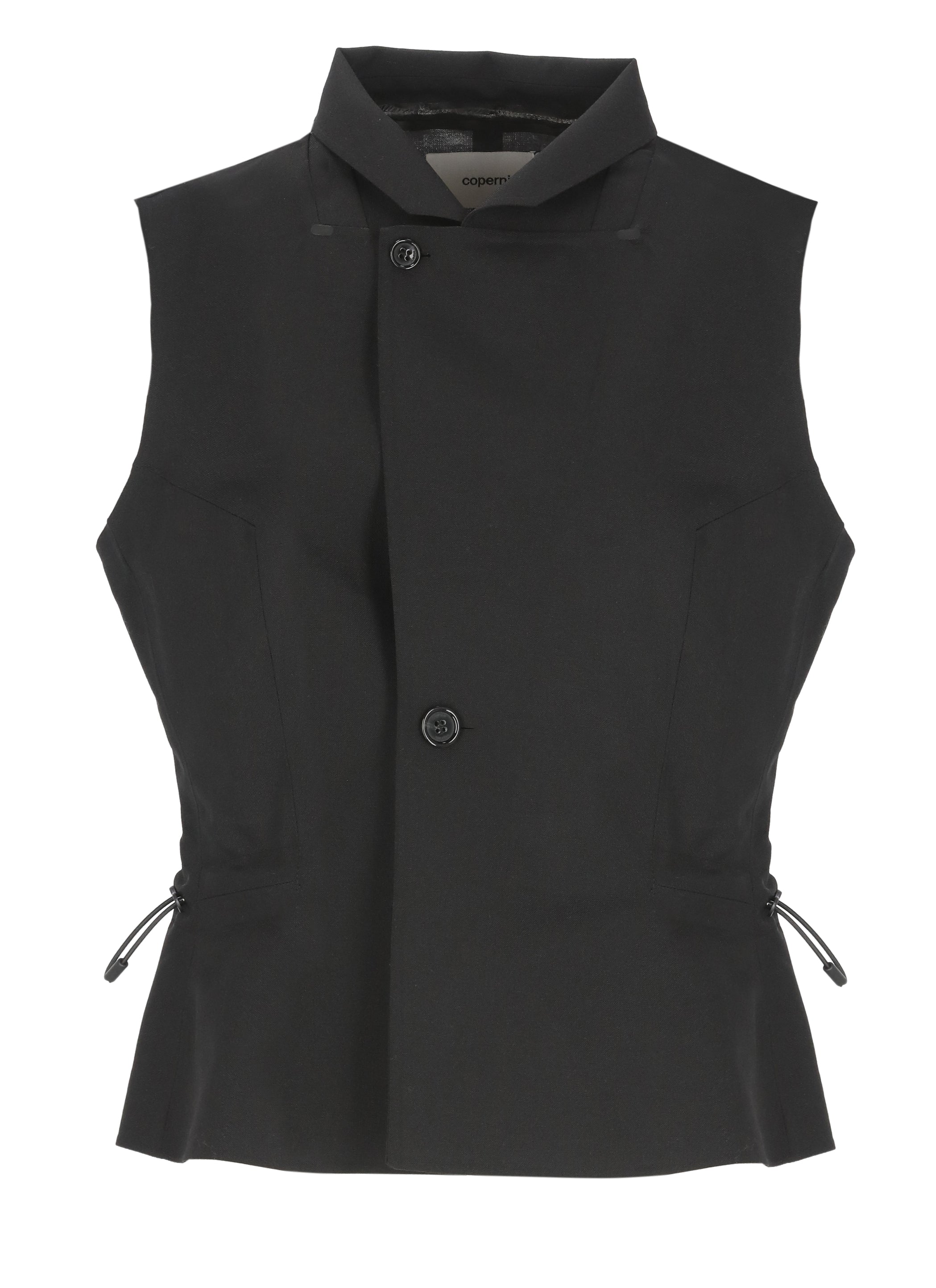 Coperni Sweaters Black Wool Polyester