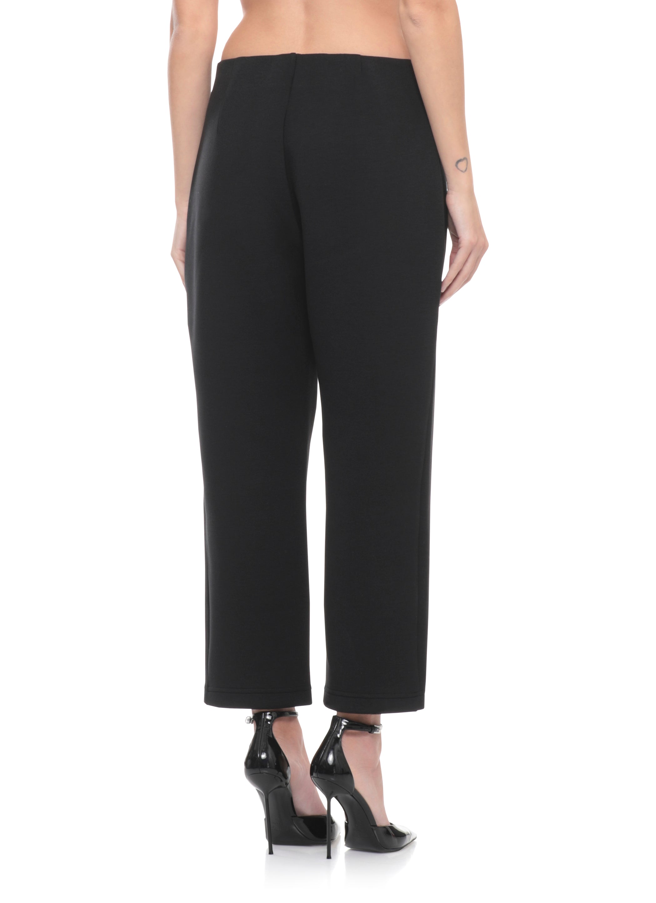 Wolford Trousers Black Polyester Viscose Elastane