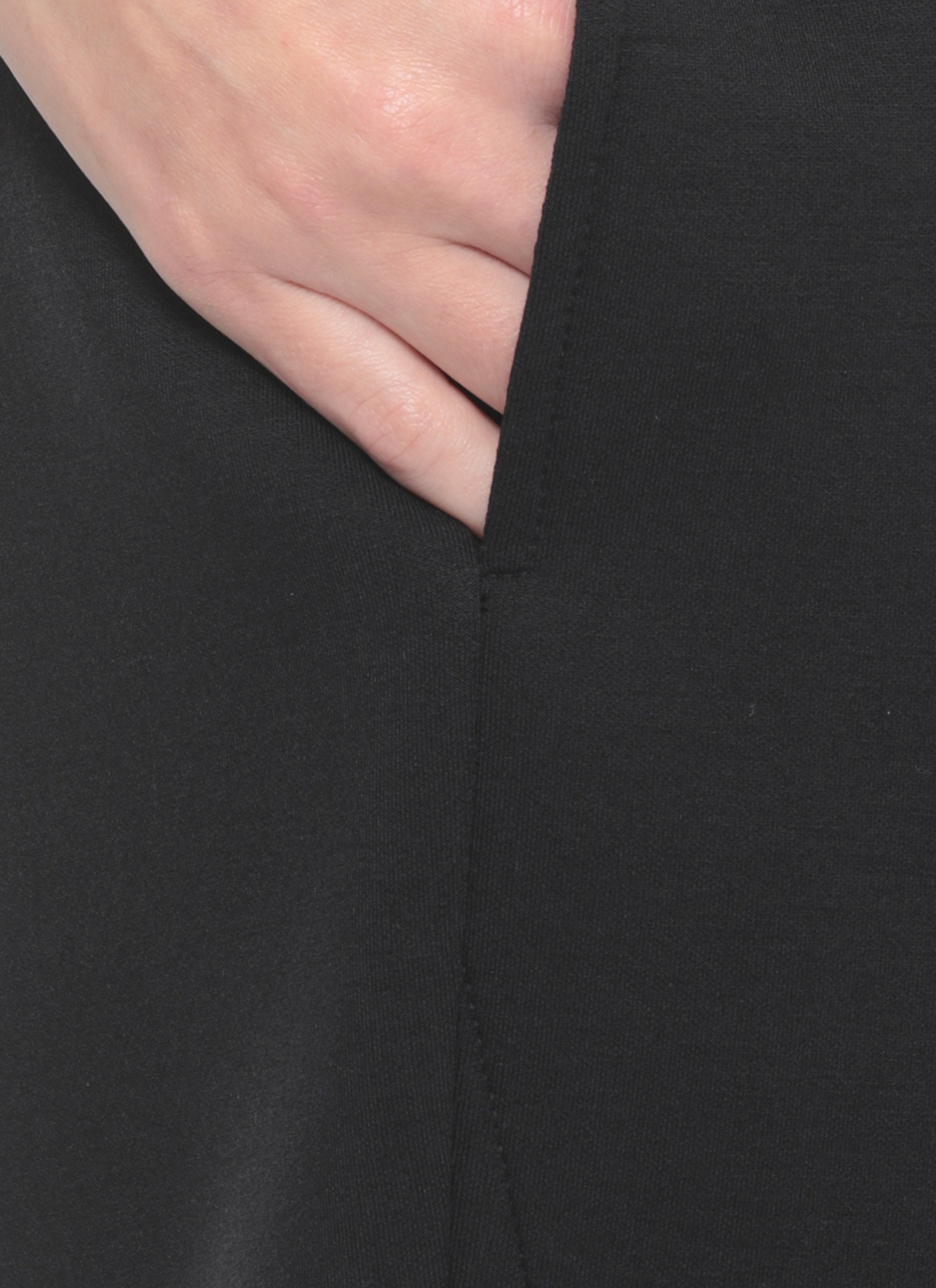 Wolford Trousers Black Polyester Viscose Elastane