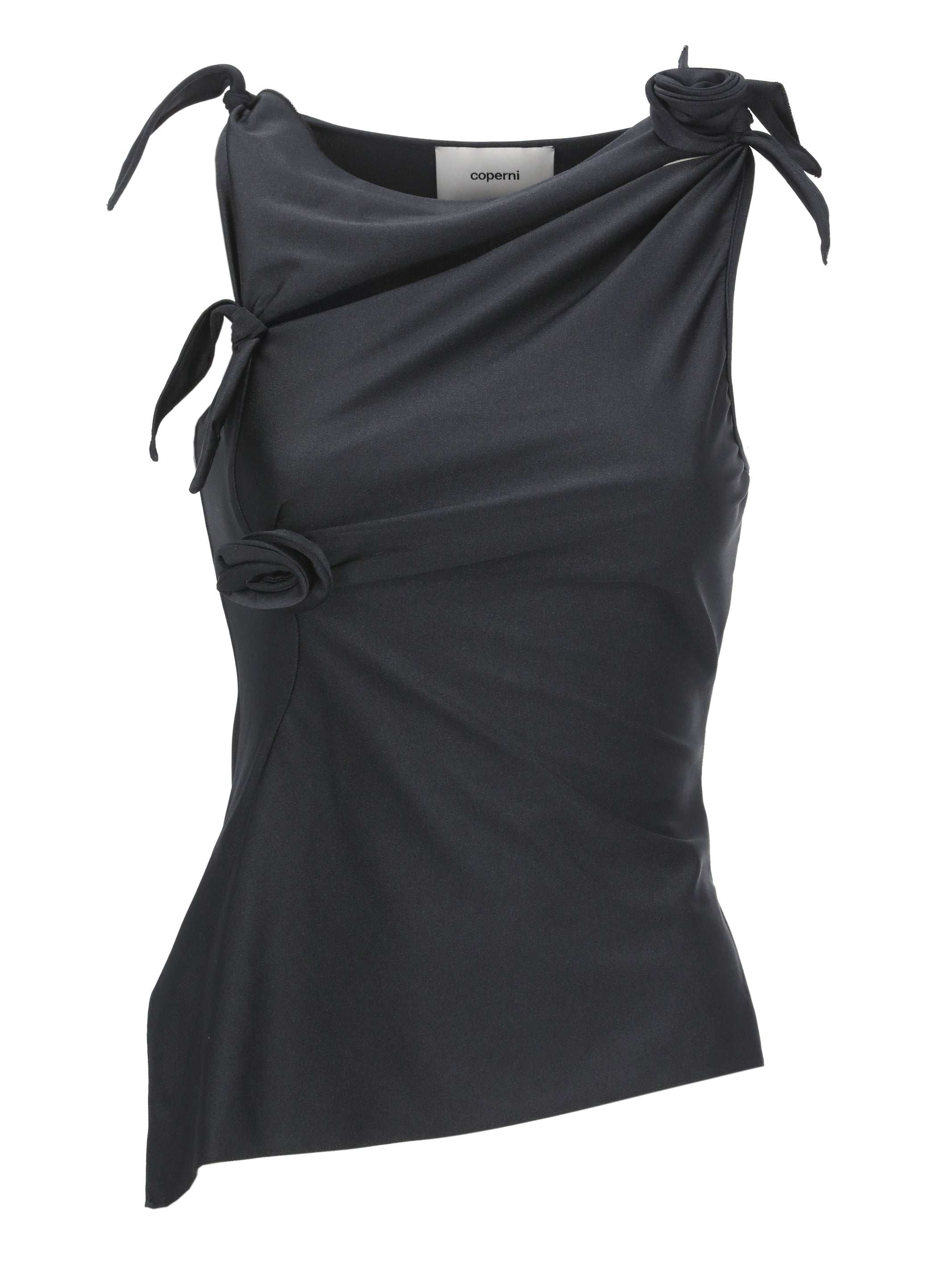 Coperni Top Black Polyamide Elastane