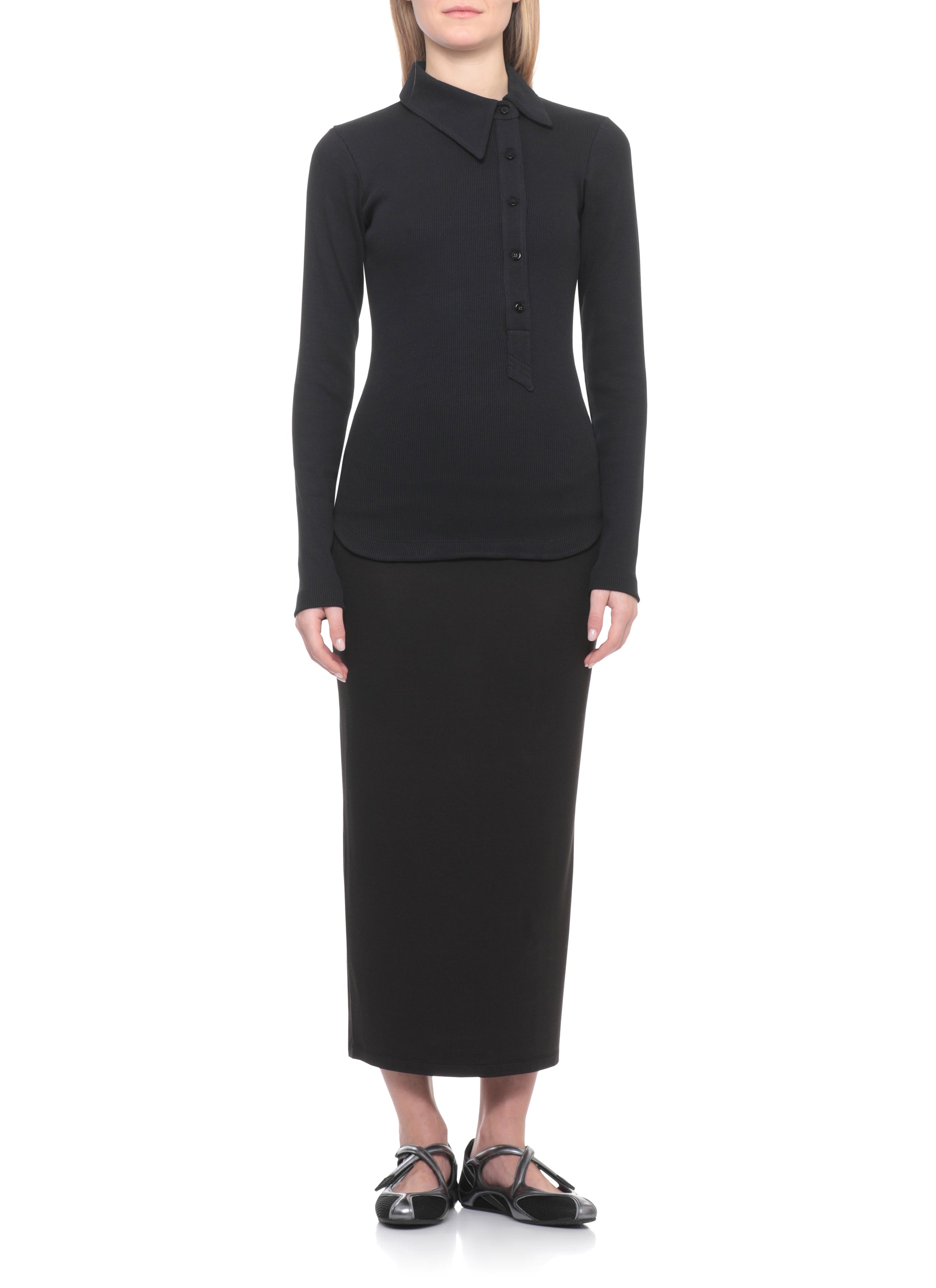 The Attico Sweaters Black