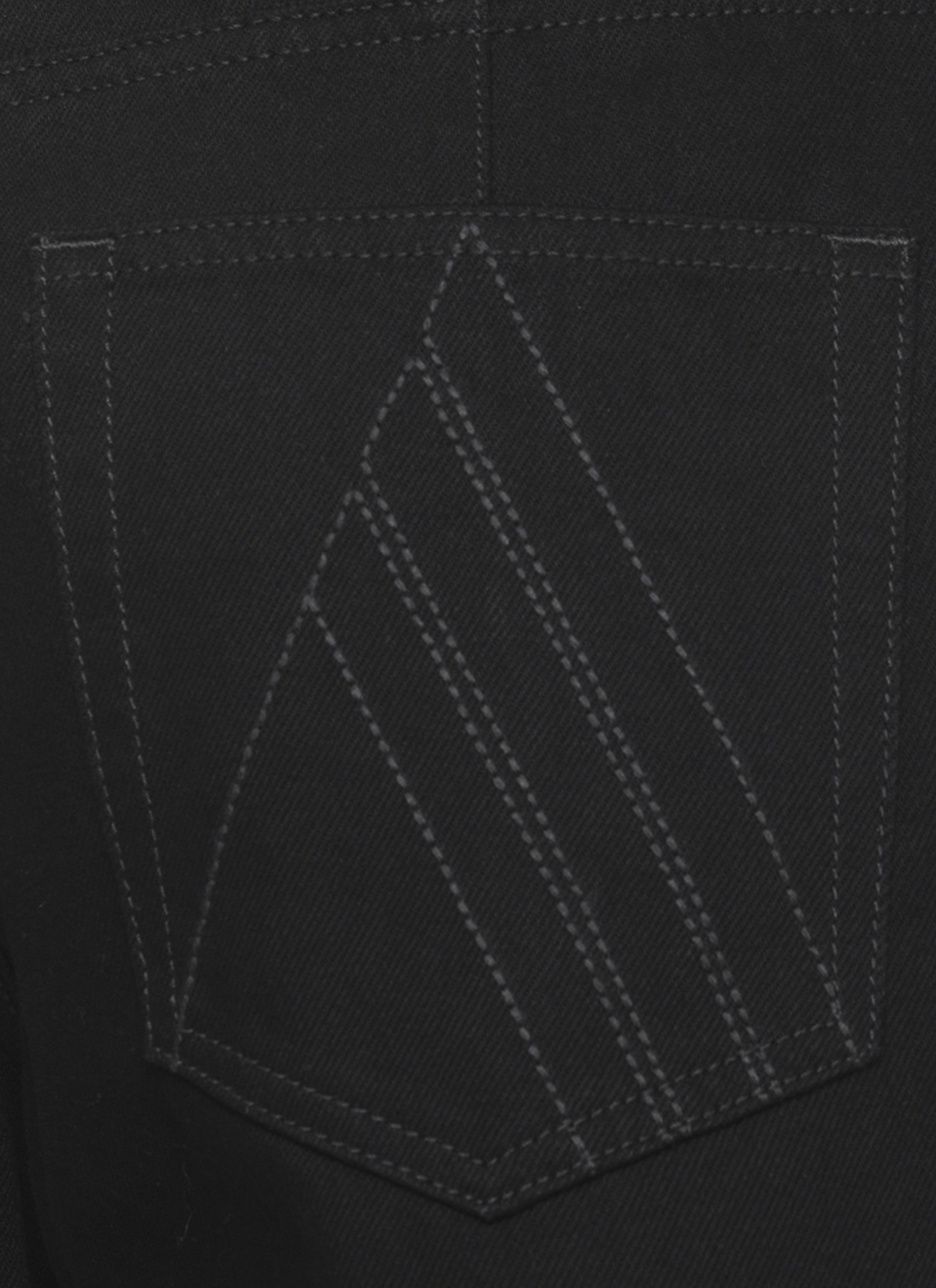 The Attico Jeans Black