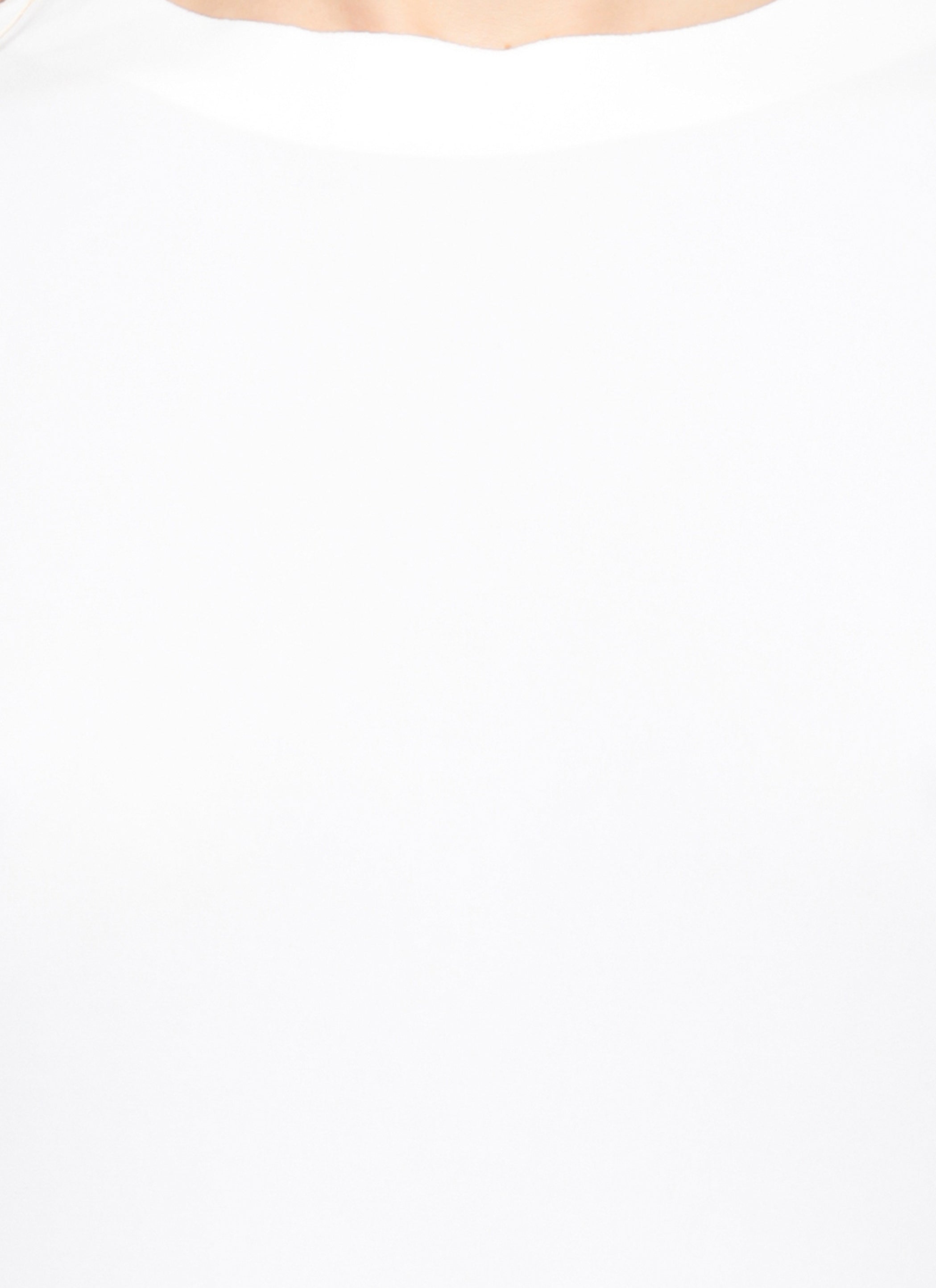 Norma Kamali Top White Polyester Elastane