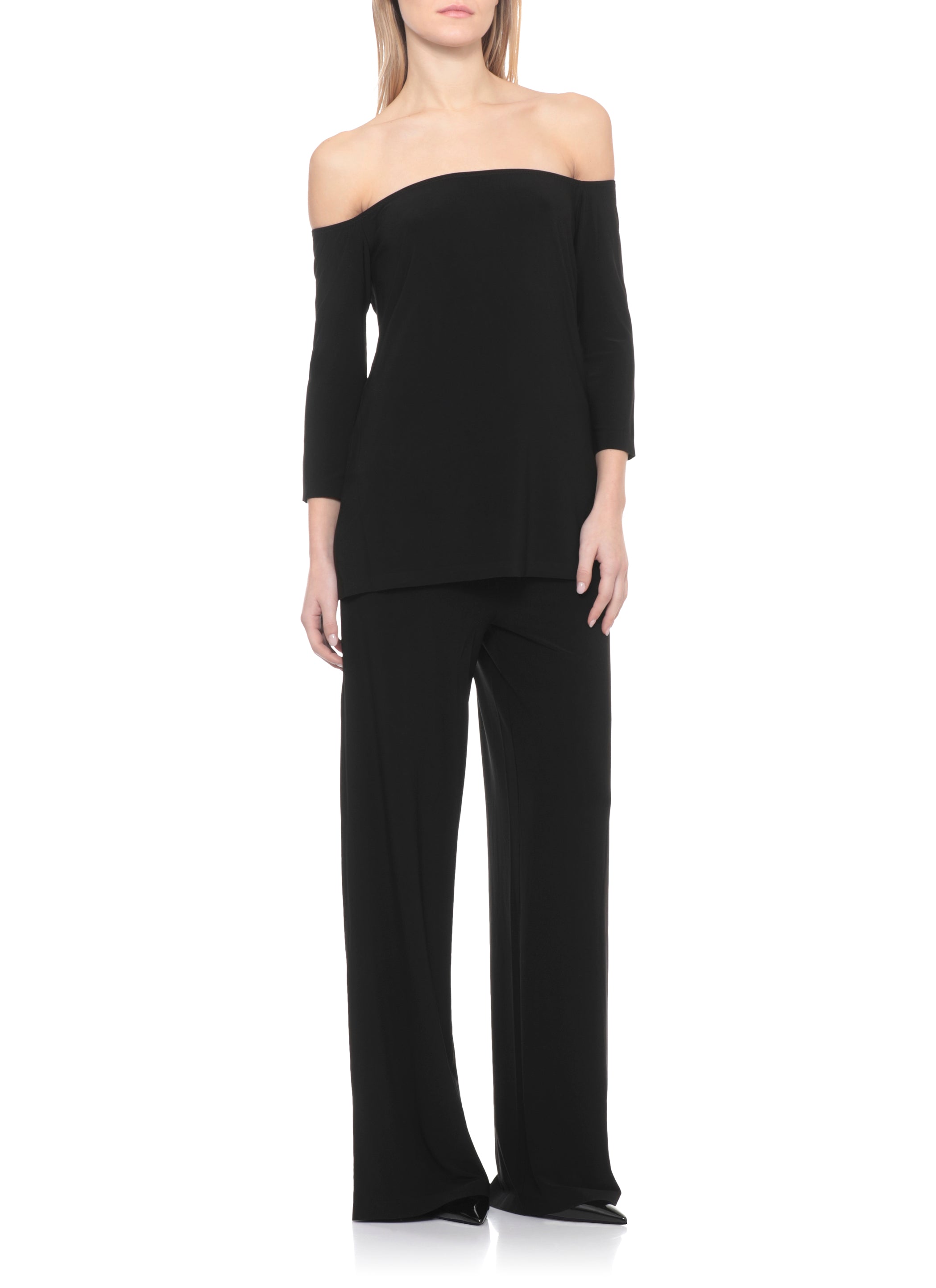 Norma Kamali Sweaters Black Polyester Elastane
