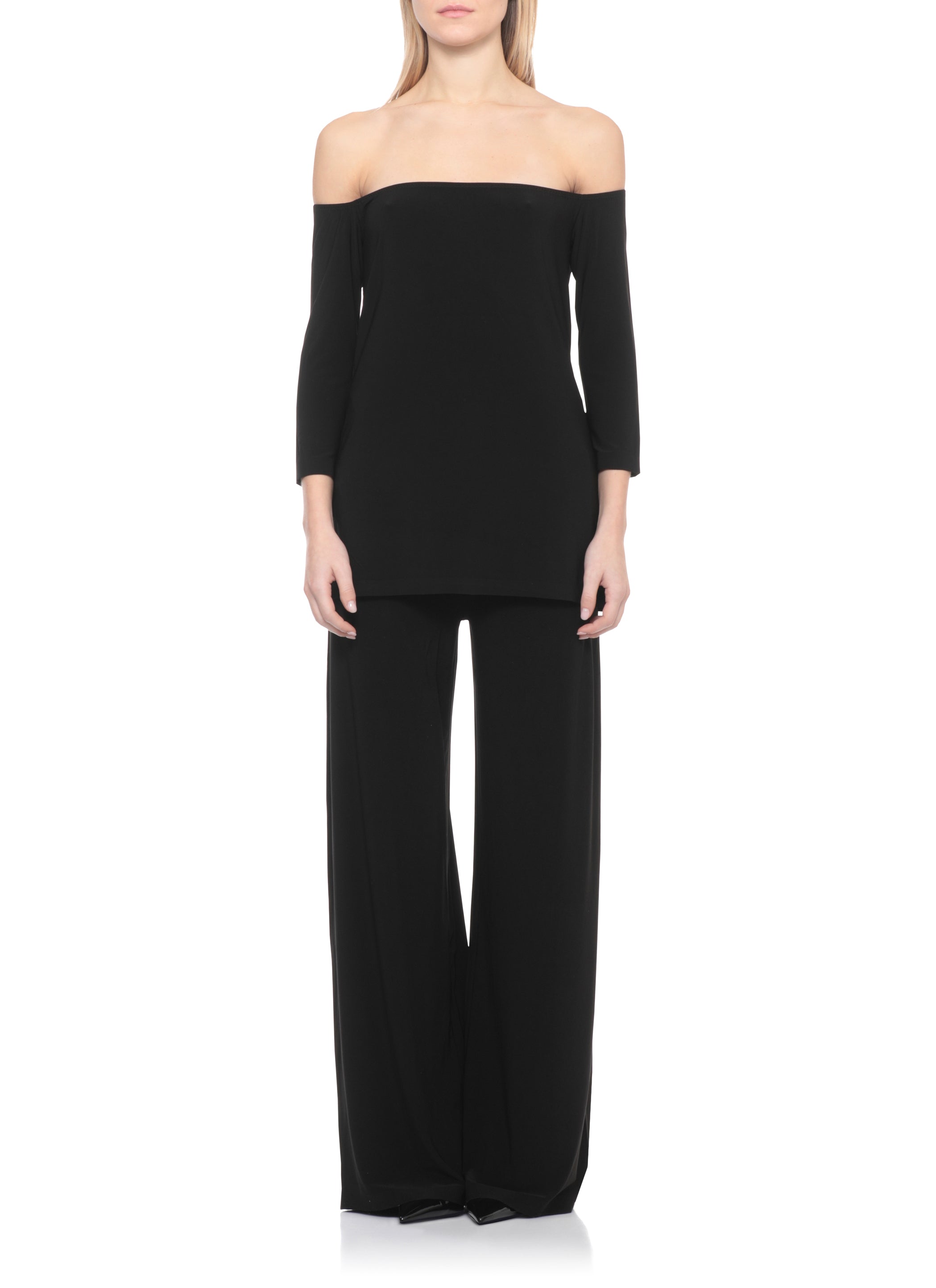 Norma Kamali Sweaters Black Polyester Elastane