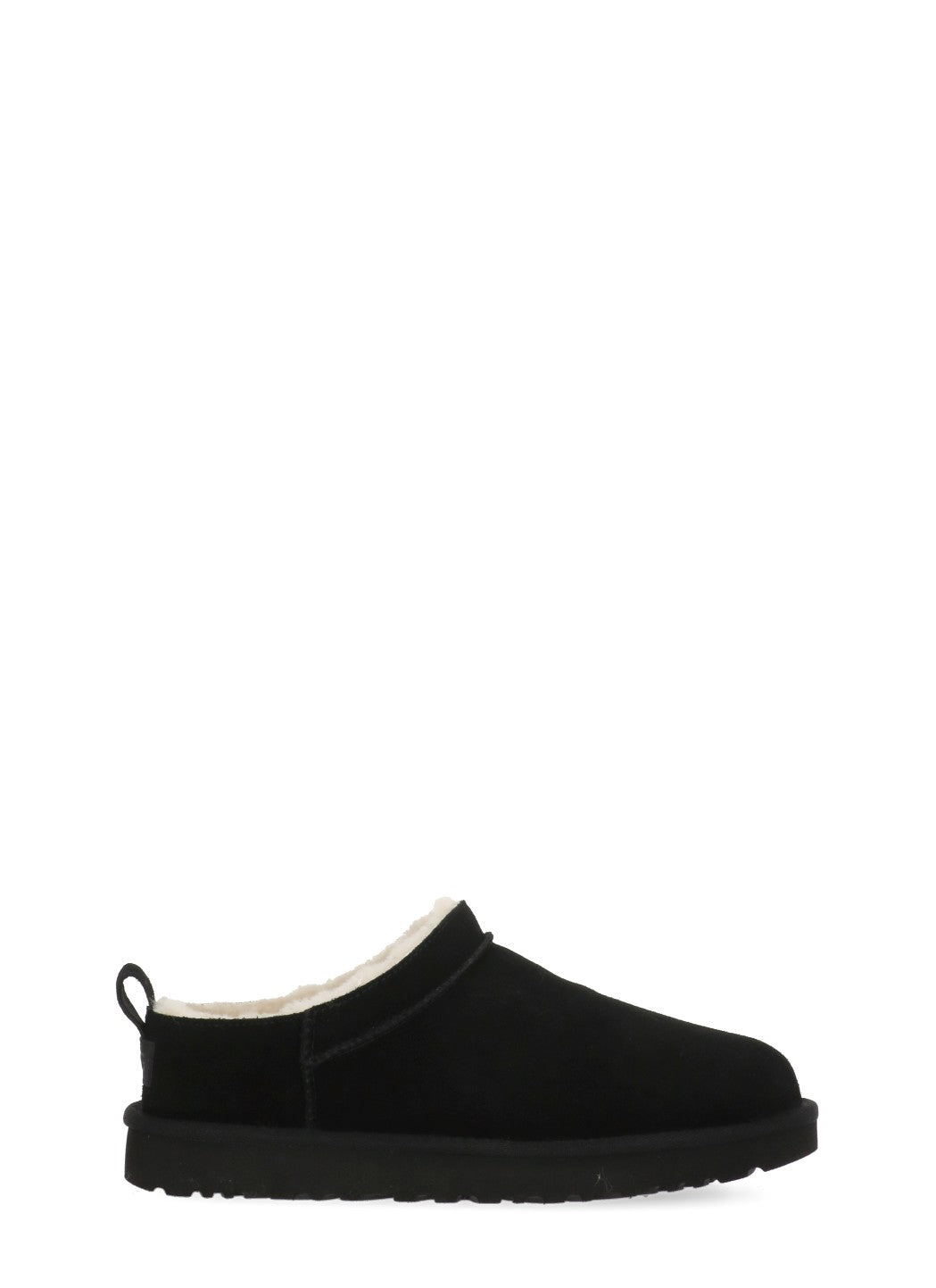 UGG Sandals Black Cowhide Sole: Rubber
