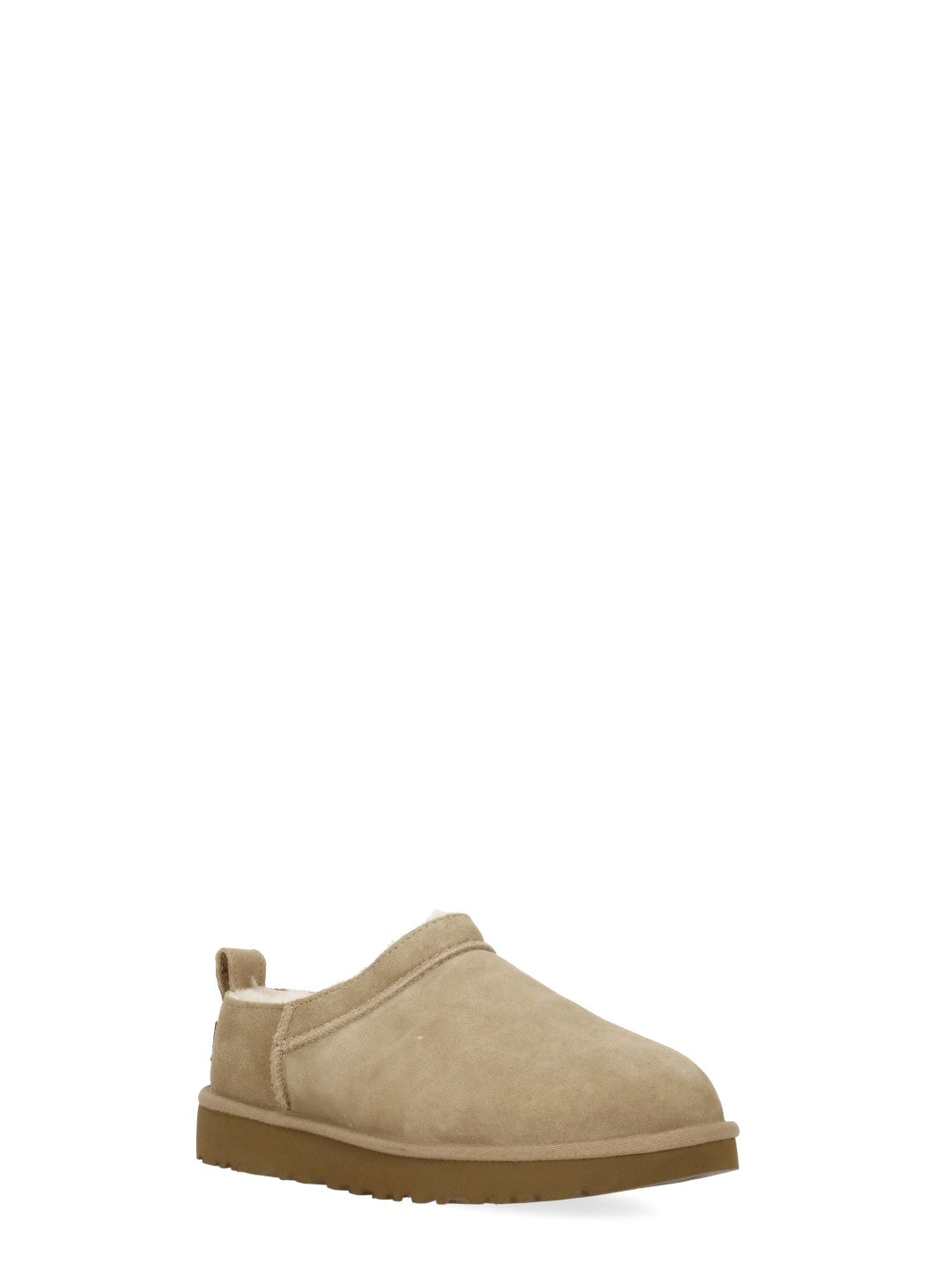 UGG Sandals Beige Cowhide Sole: Rubber
