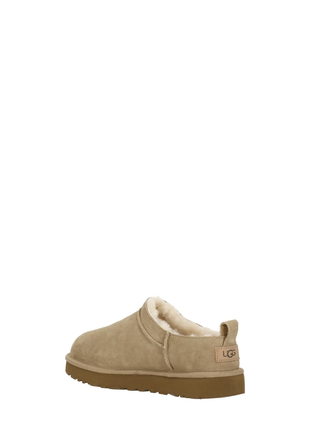 UGG Sandals Beige Cowhide Sole: Rubber