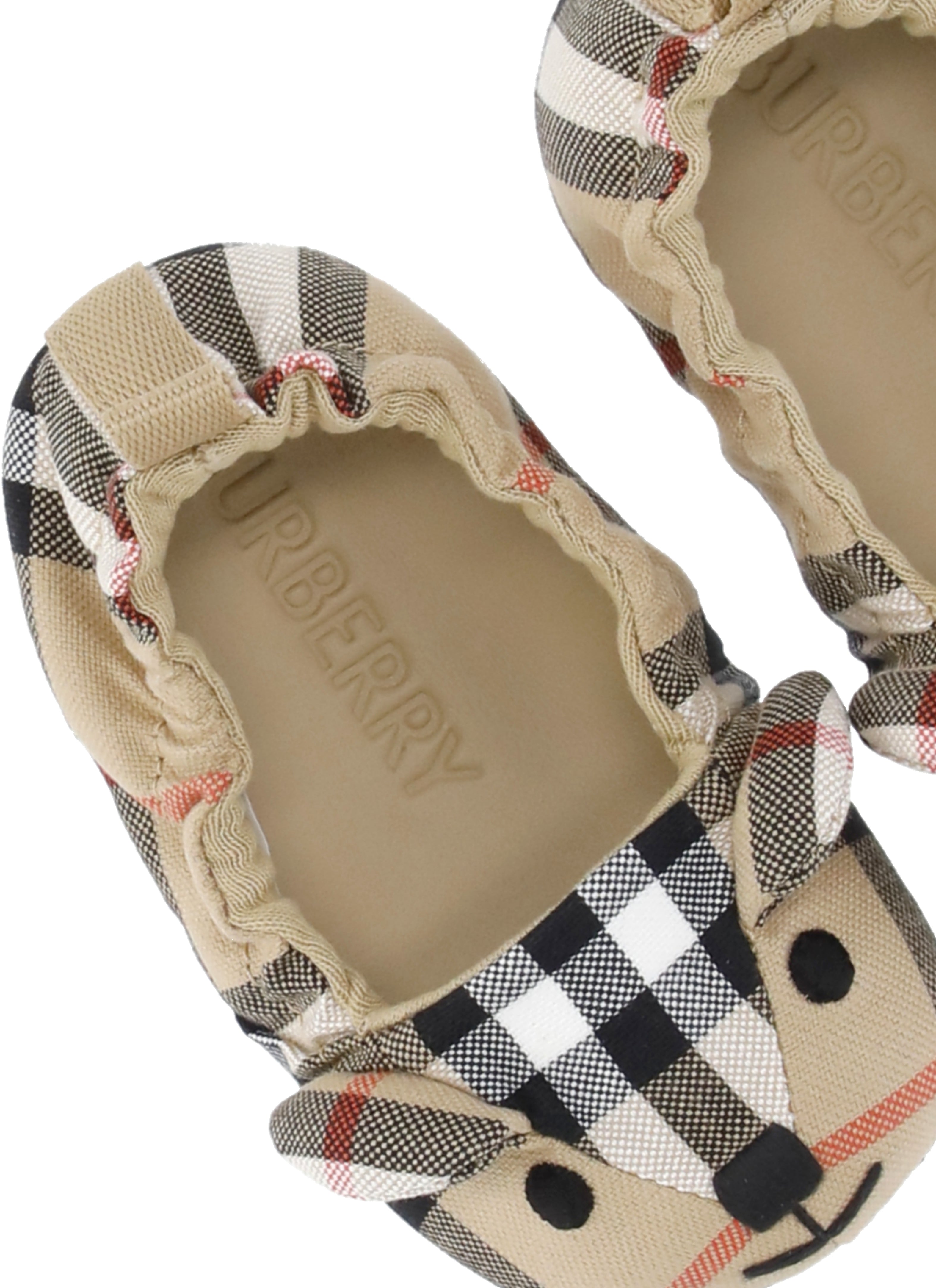 Burberry Flat shoes Beige Cotton