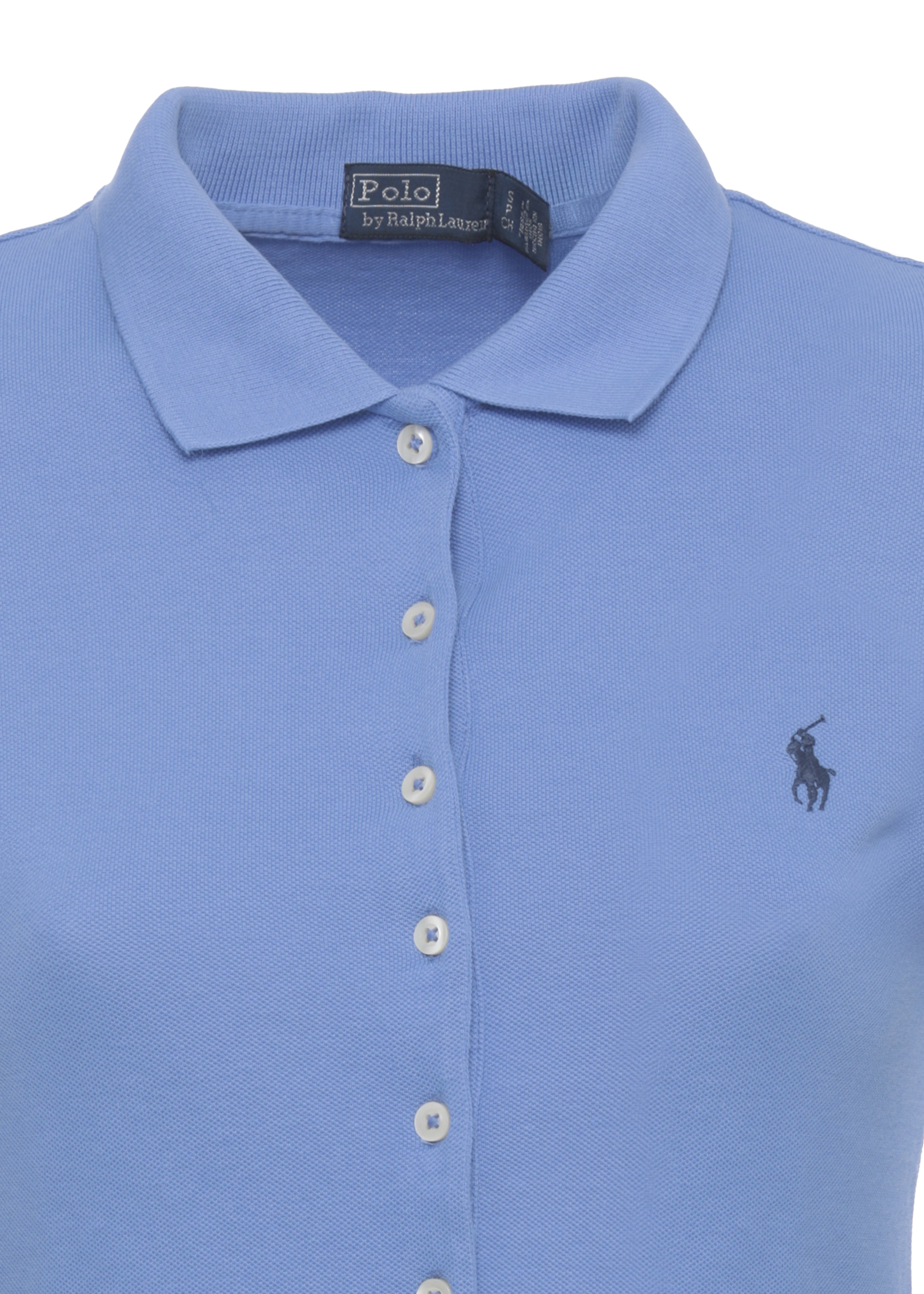 Ralph Lauren Shirts Light Blue Cotton Elastane