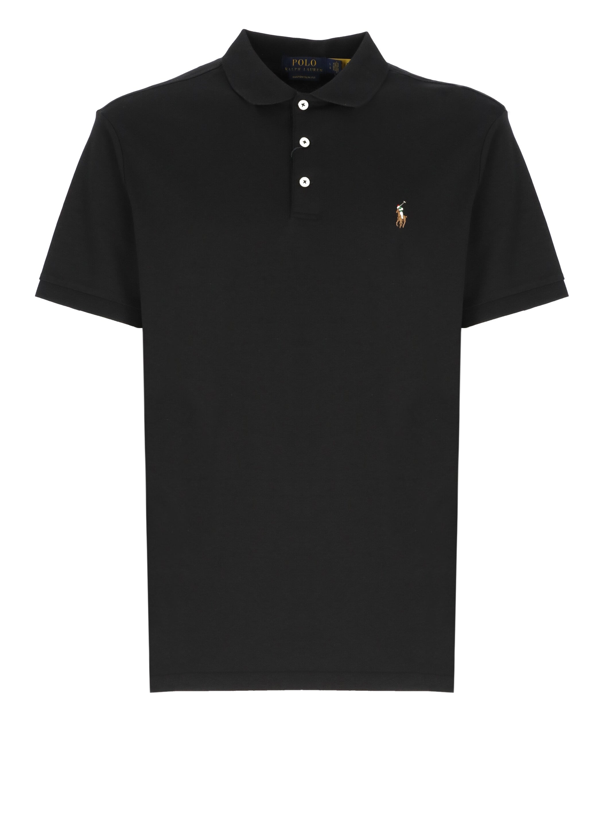 Ralph Lauren T-shirts and Polos Black Cotton