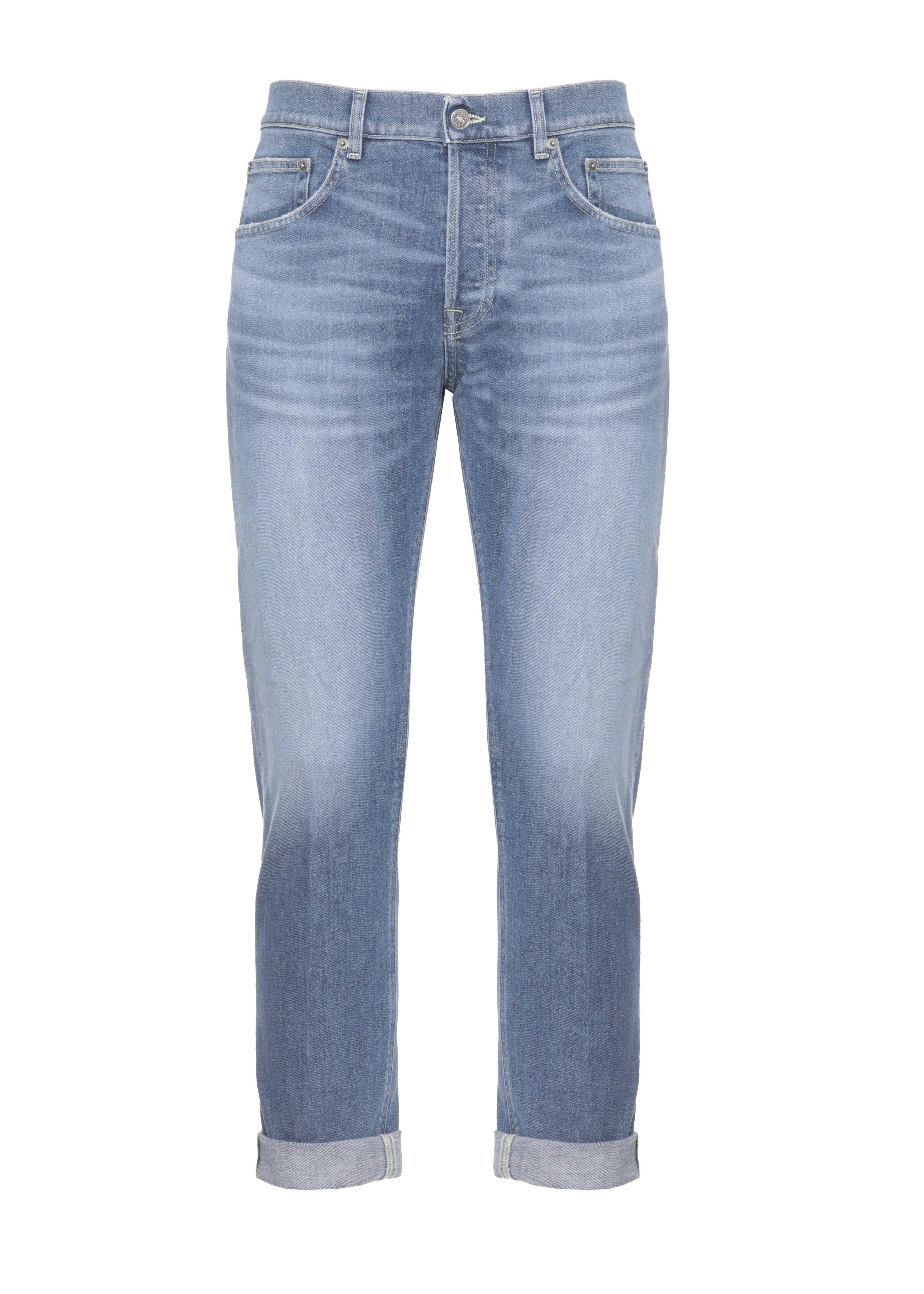 Dondup Jeans Blue Cotton Elastane