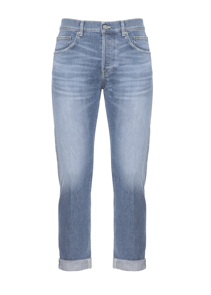 Dondup Jeans Blue Cotton Elastane