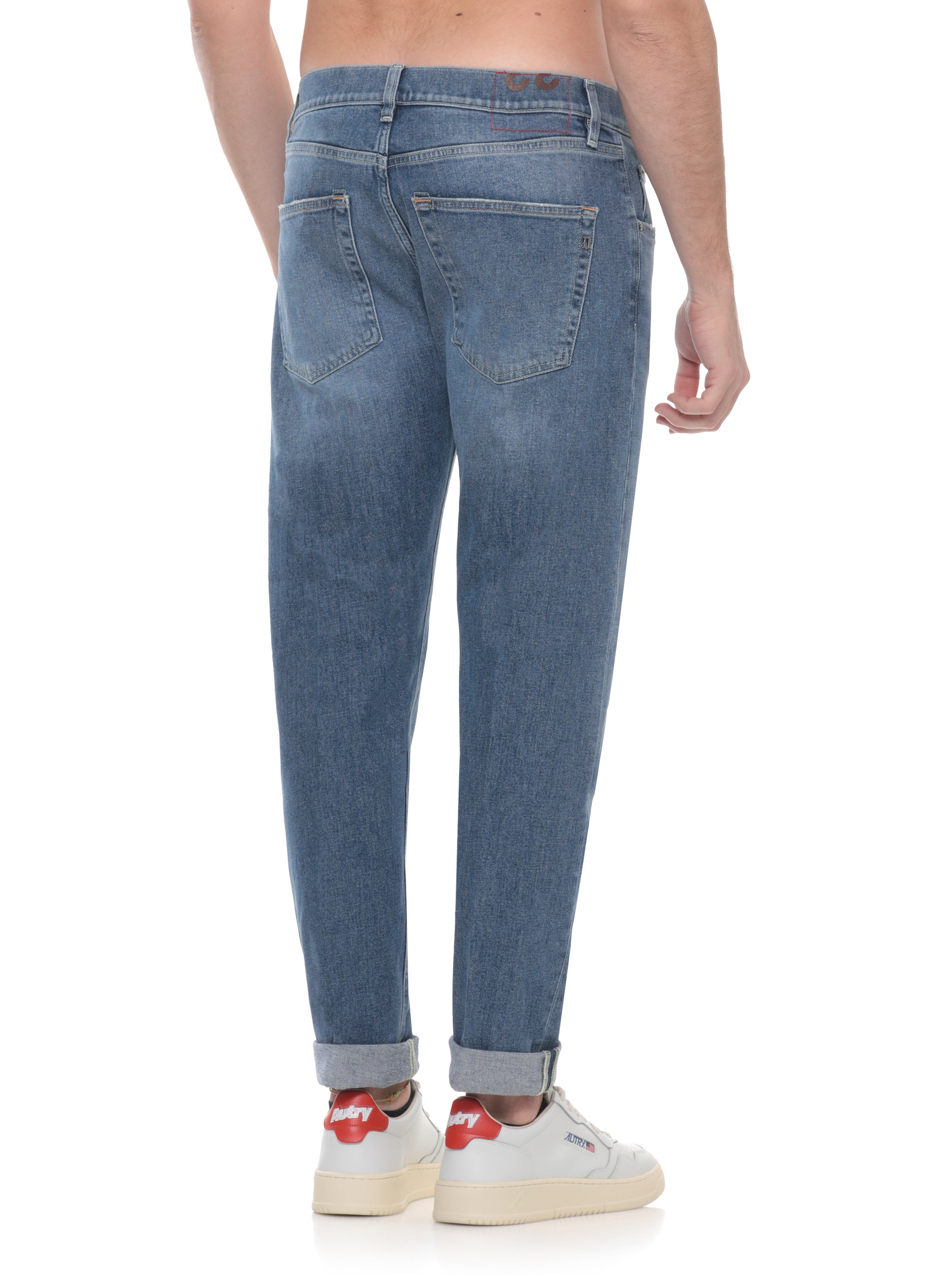 Dondup Jeans Blue Cotton Elastane
