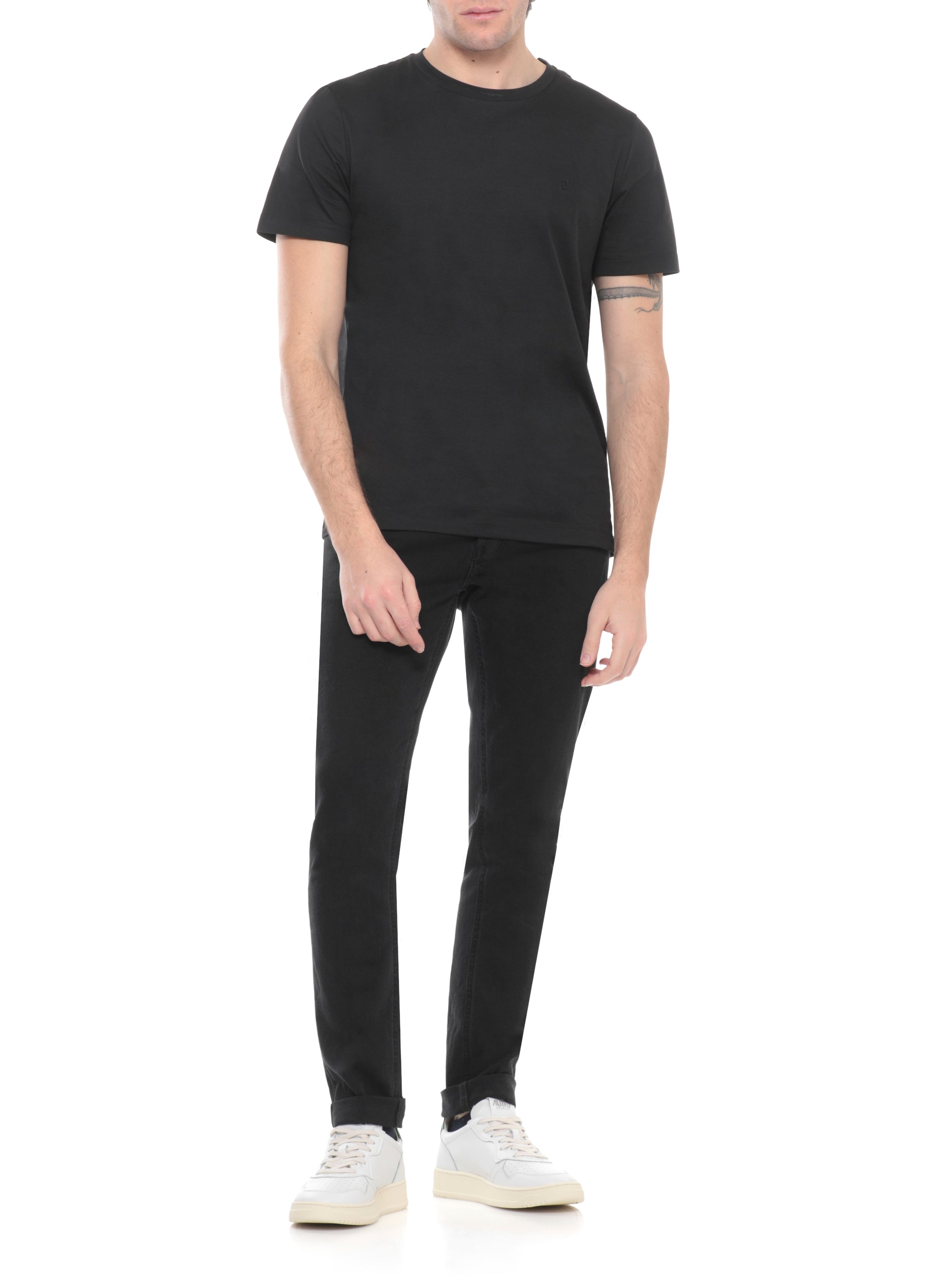 Dondup Jeans Black Cotton Elastane
