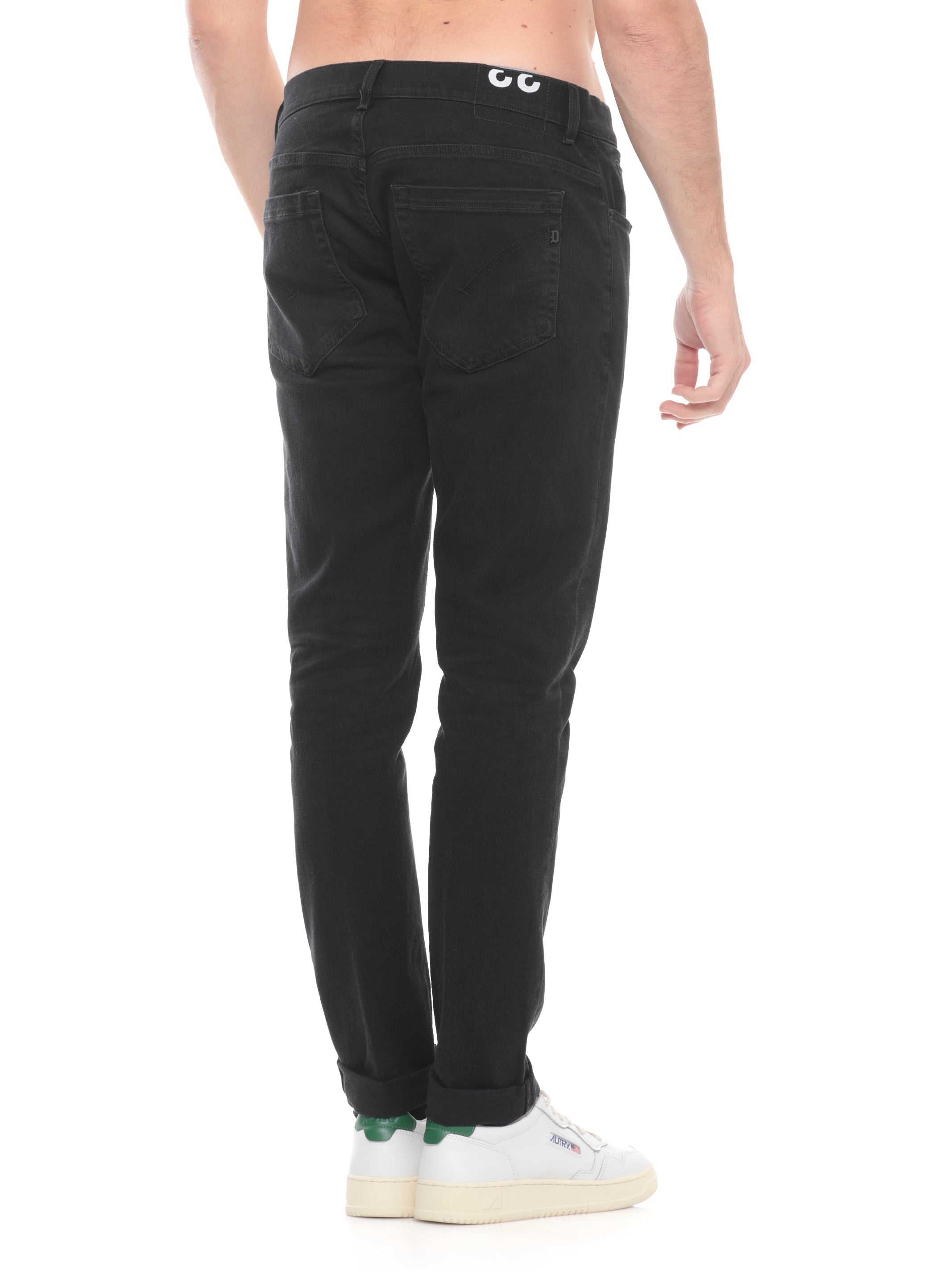 Dondup Jeans Black Cotton Elastane