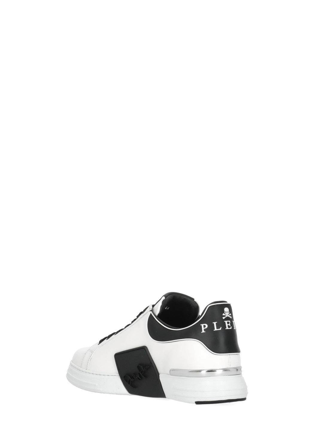 Philipp Plein Sneakers White Cow Leather Sole: Rubber