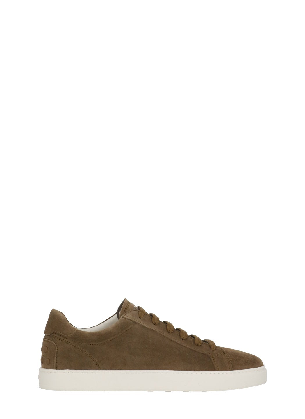 Tods Sneakers Brown Calf Leather Sole: Rubber
