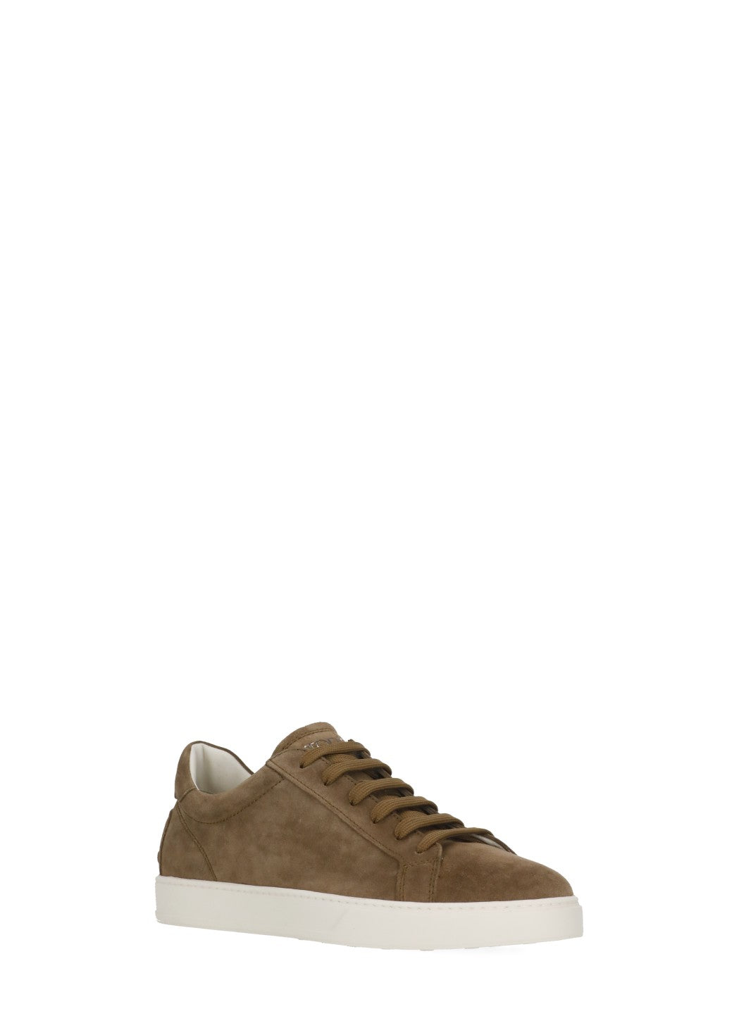 Tods Sneakers Brown Calf Leather Sole: Rubber