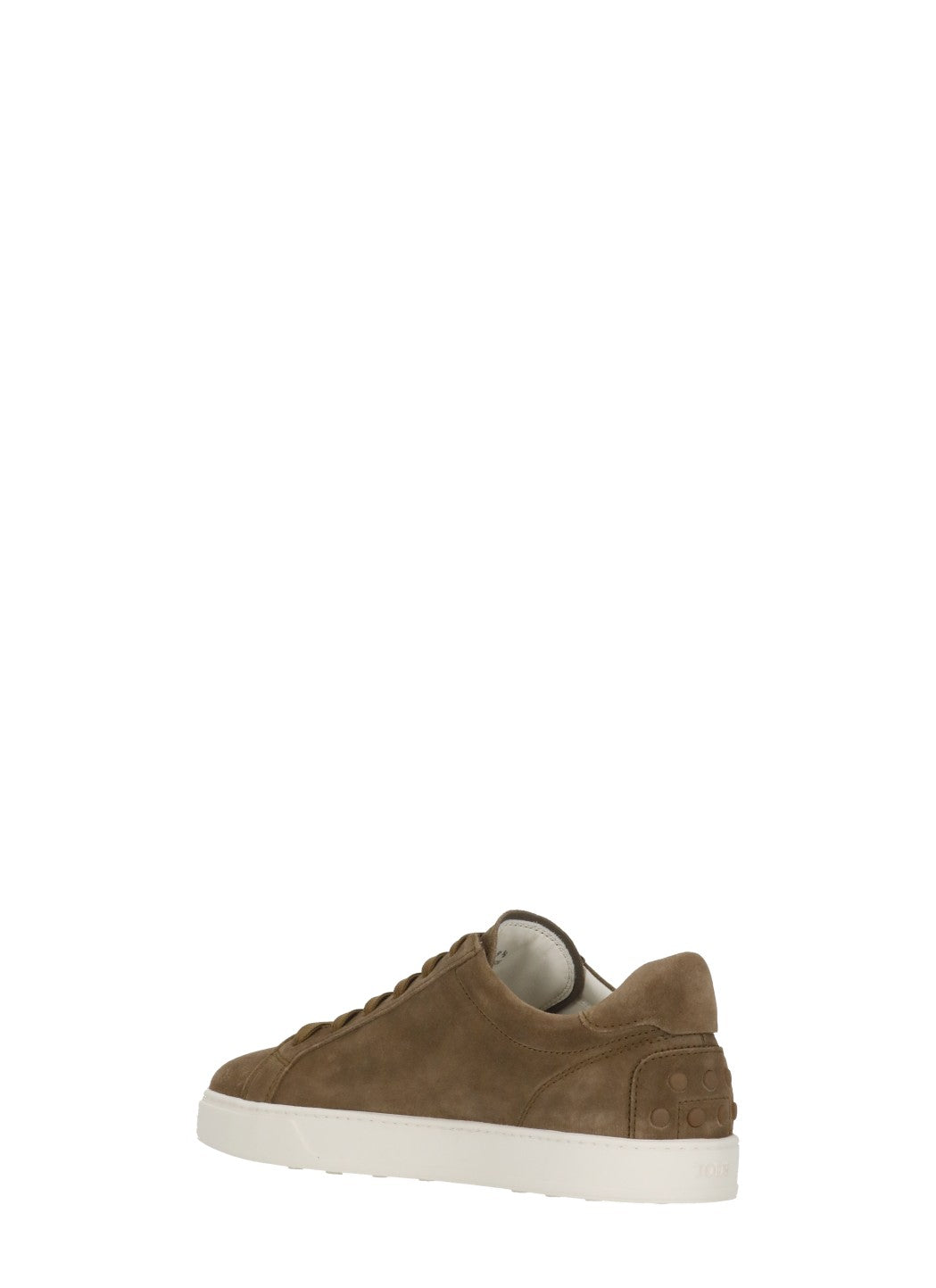 Tods Sneakers Brown Calf Leather Sole: Rubber