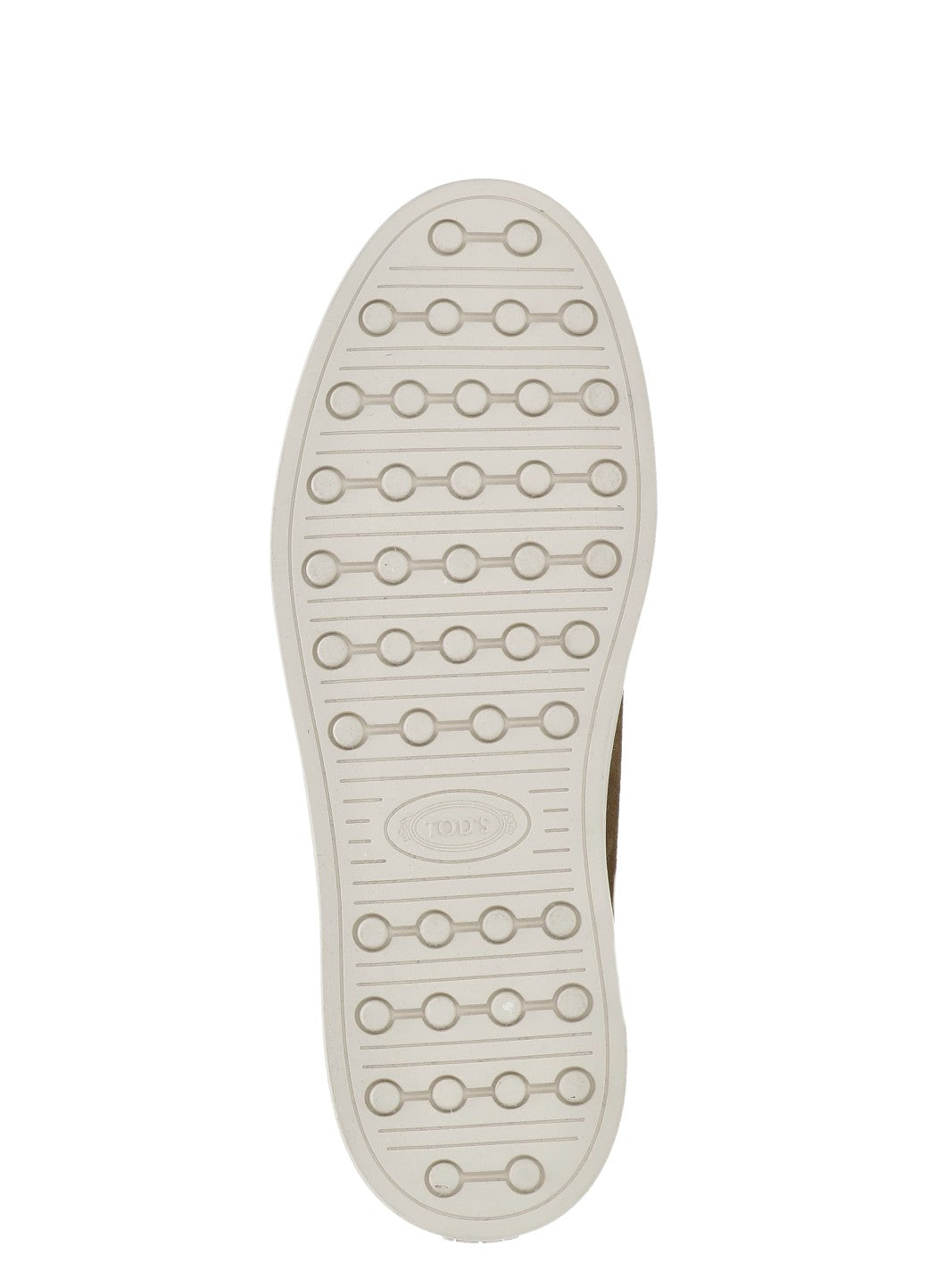 Tods Sneakers Brown Calf Leather Sole: Rubber