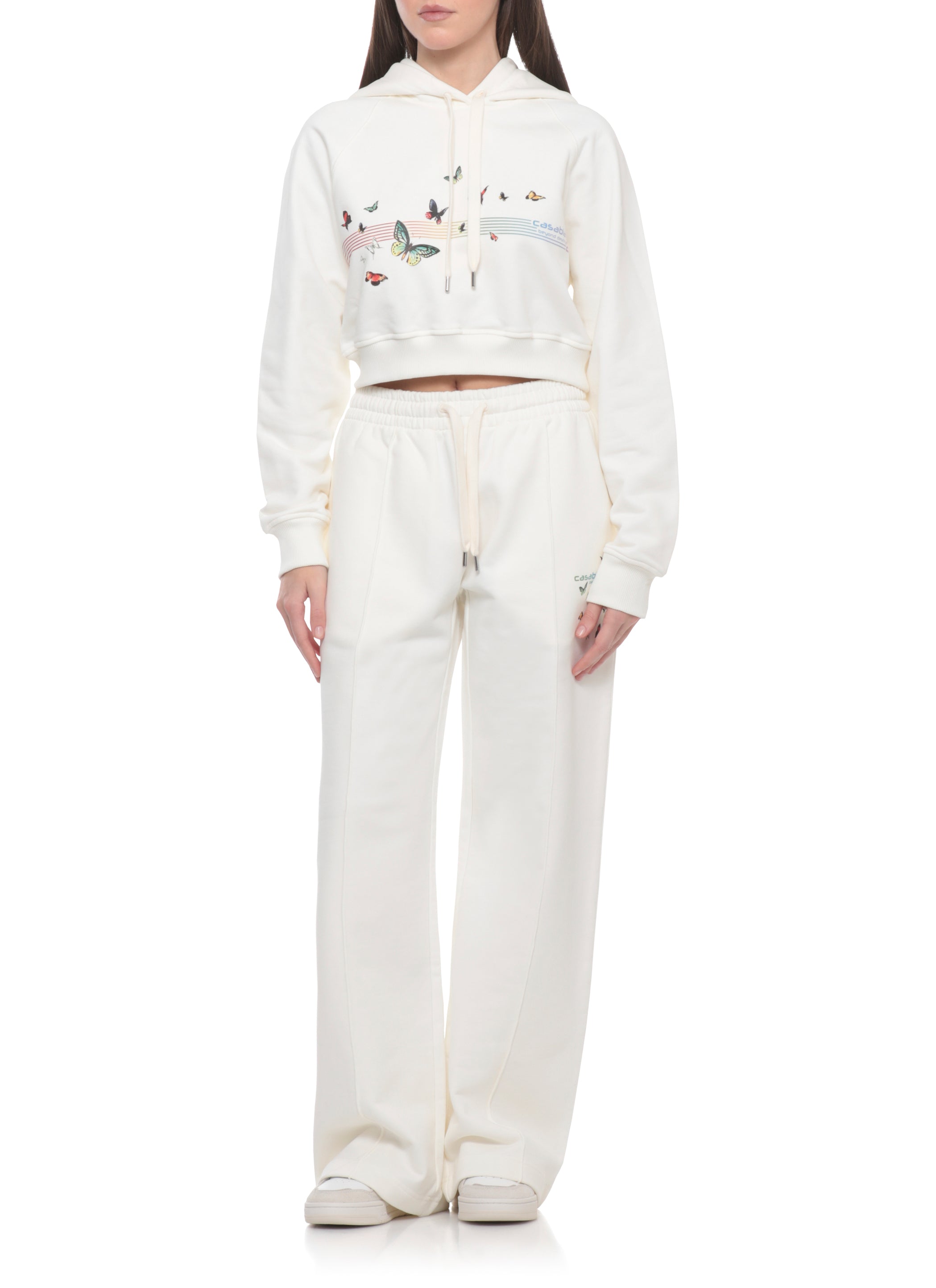 Casablanca Sweaters Ivory Cotton