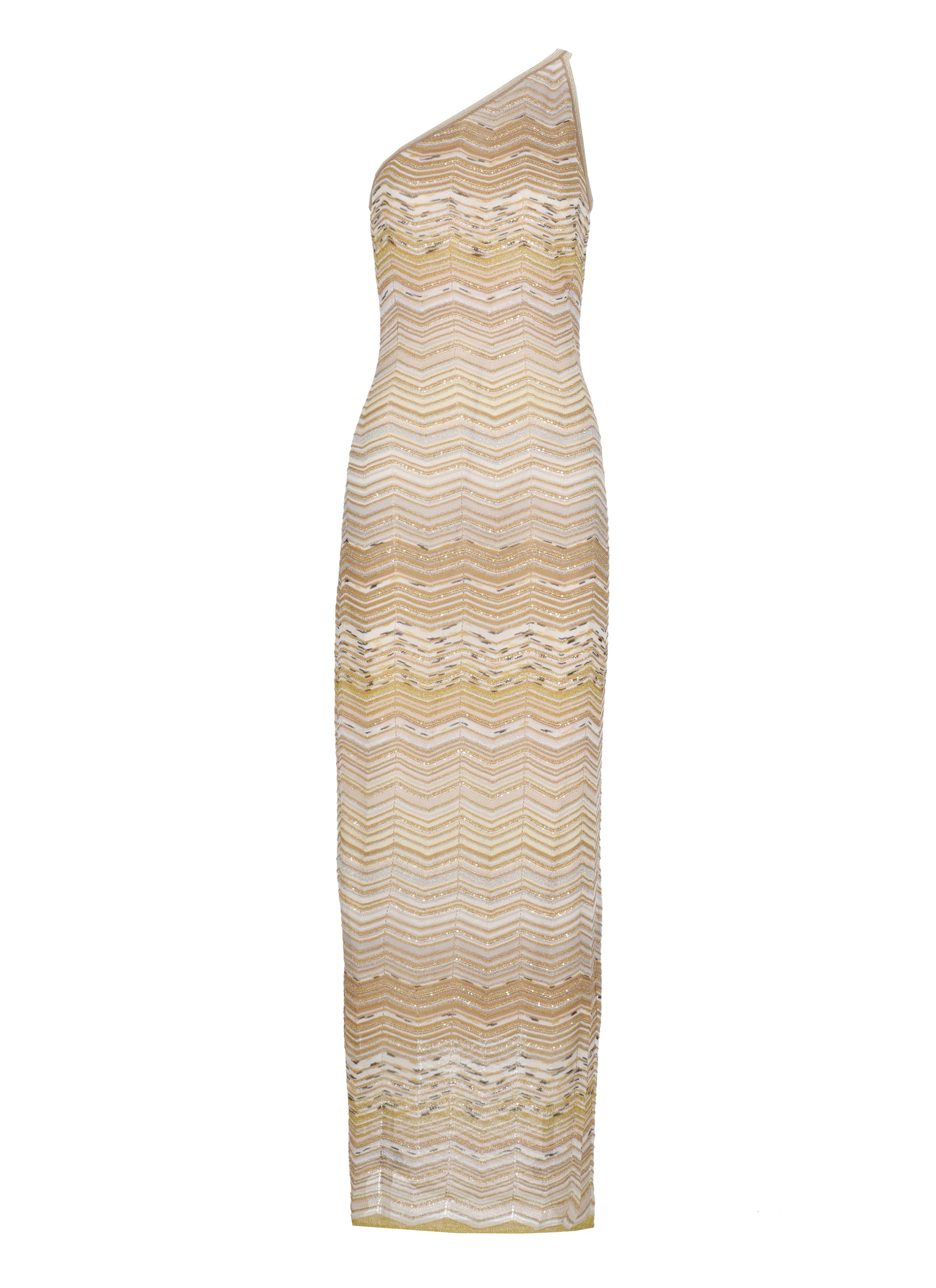 Missoni Dresses Golden Viscose Metal Fiber Polyamide