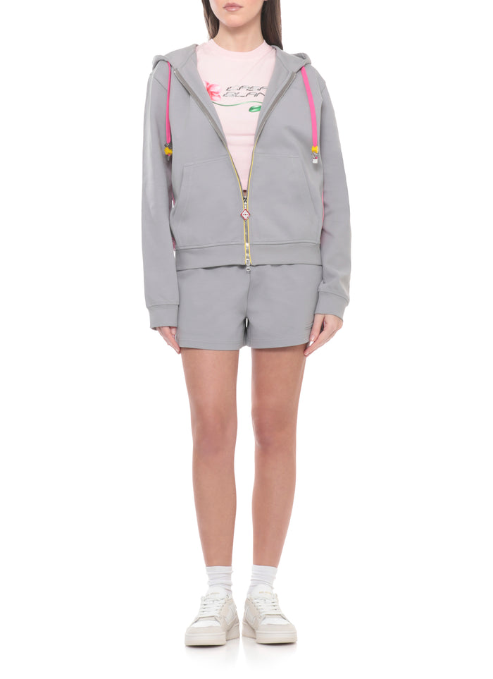 Casablanca Sweaters Grey Cotton Elastan