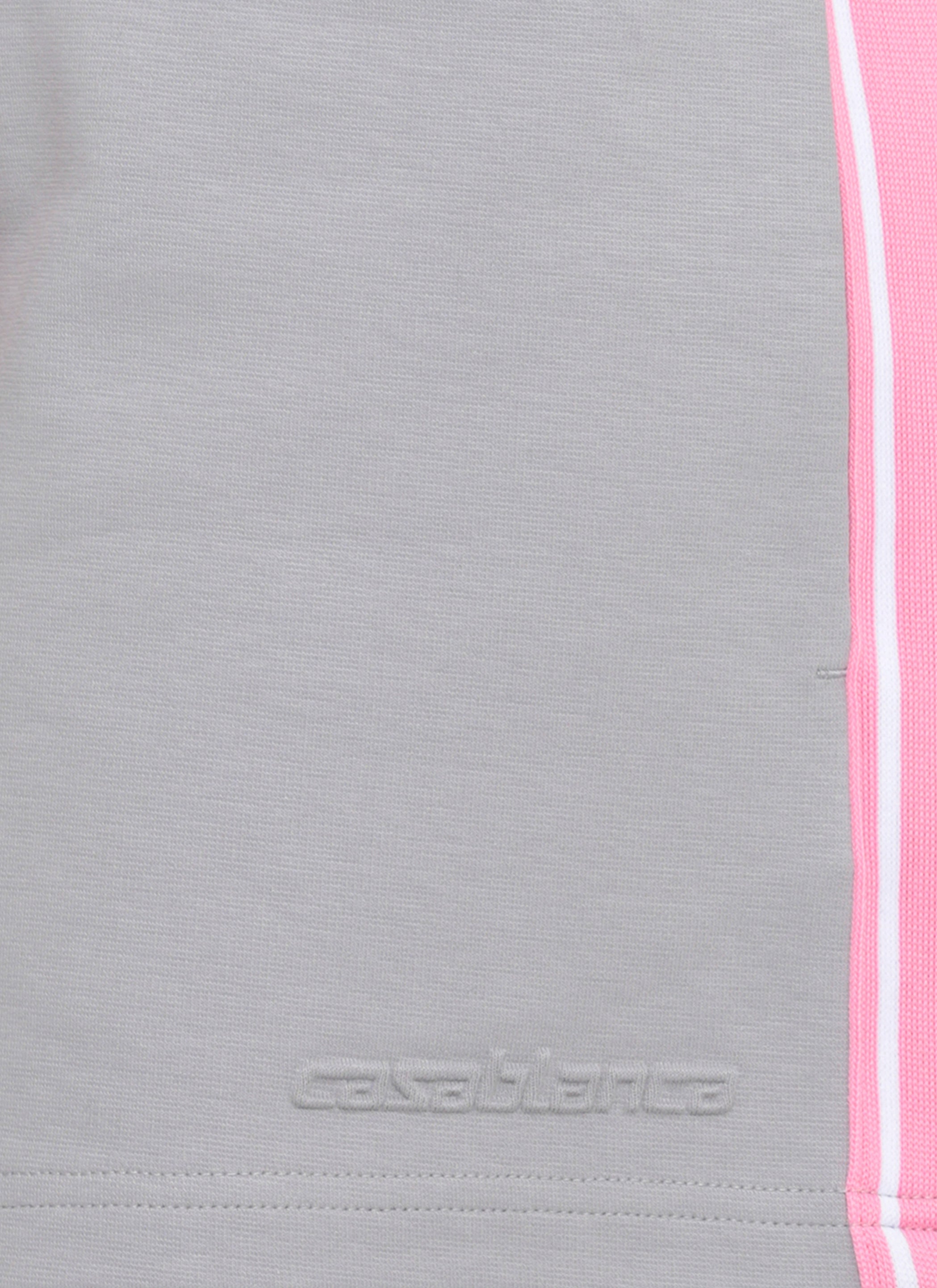 Casablanca Shorts Grey Cotton Elastan