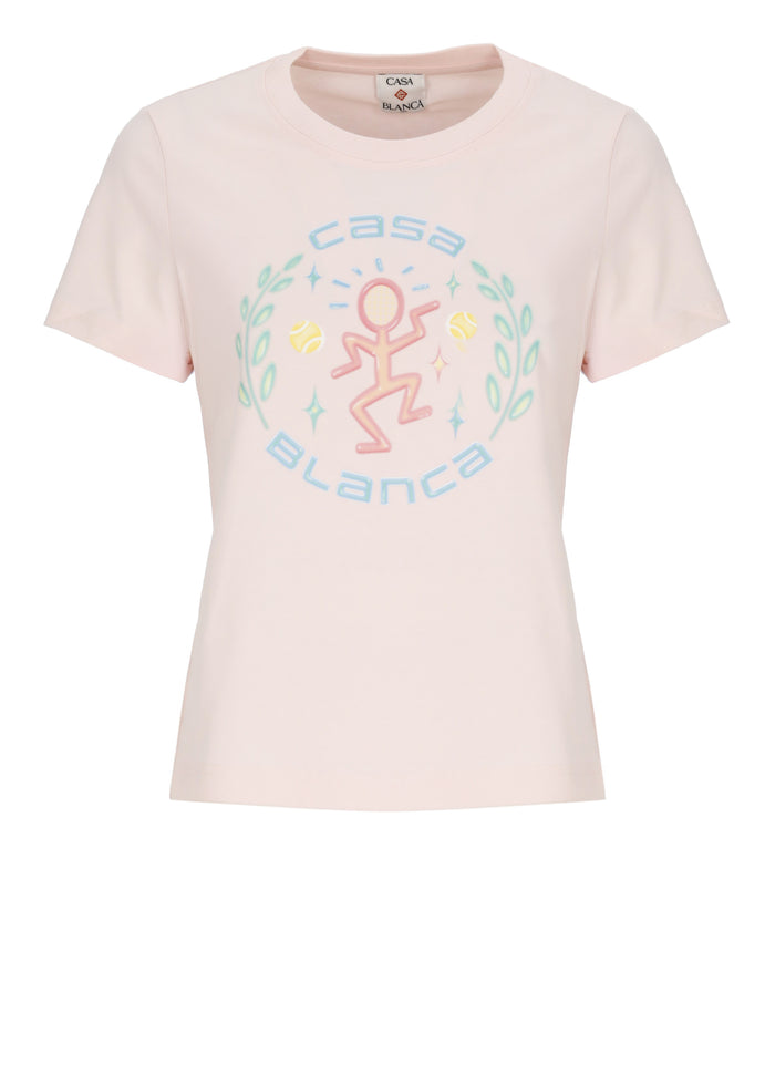 Casablanca T-shirts and Polos Pink Cotton