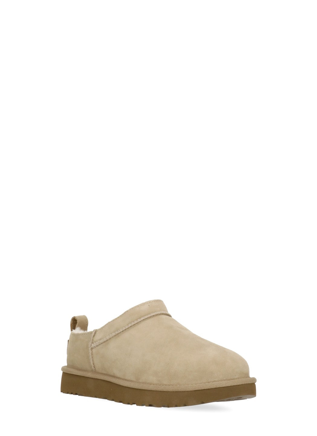 UGG Sandals Beige Cowhide Sole: Rubber