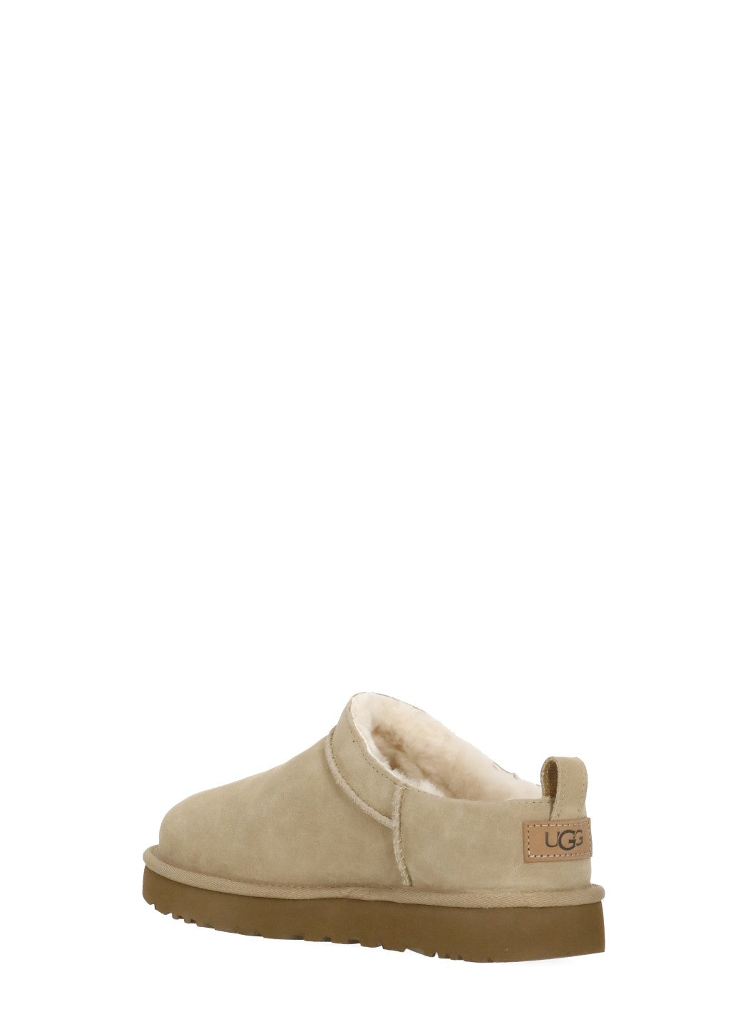 UGG Sandals Beige Cowhide Sole: Rubber