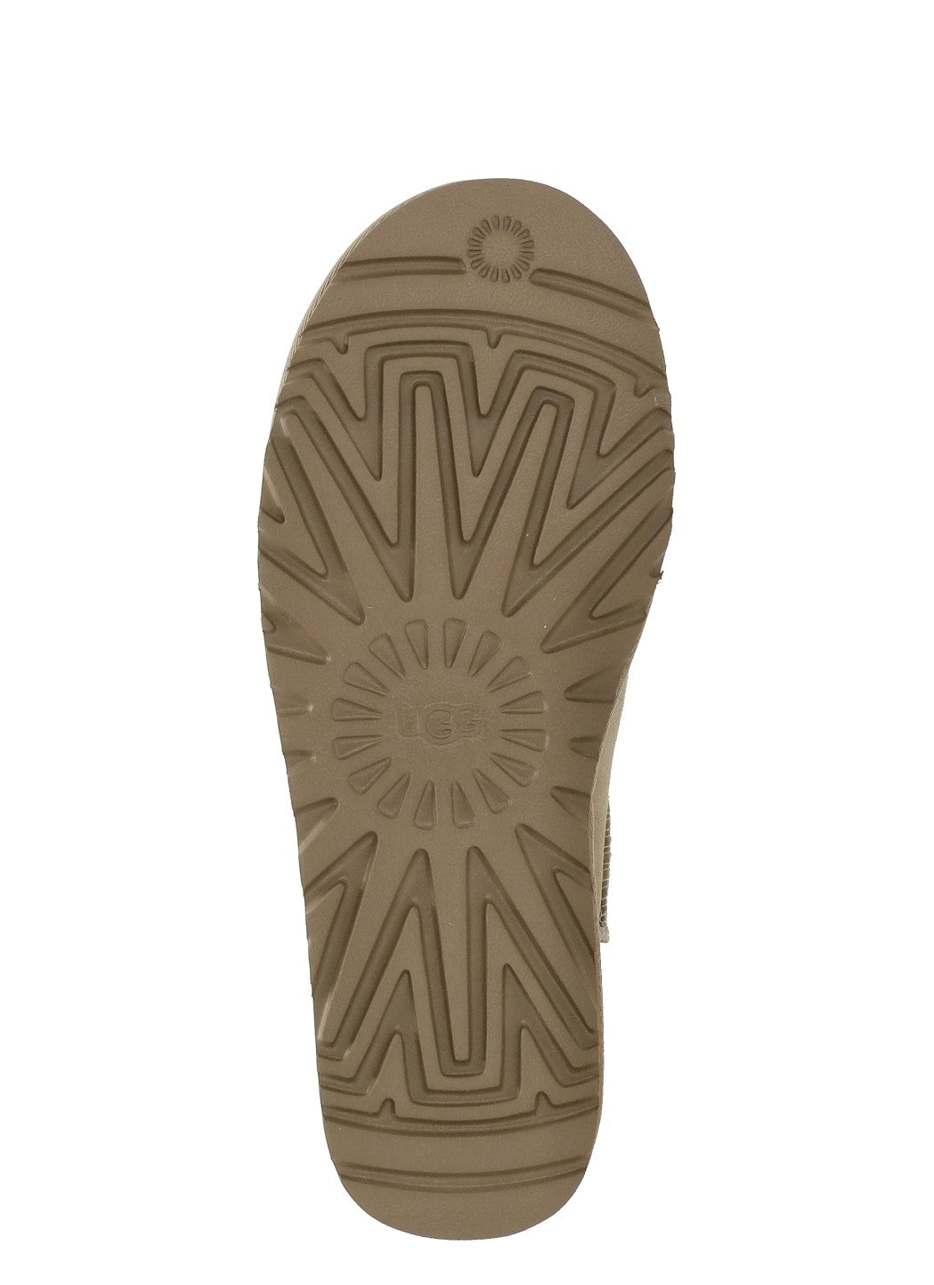 UGG Sandals Beige Cowhide Sole: Rubber