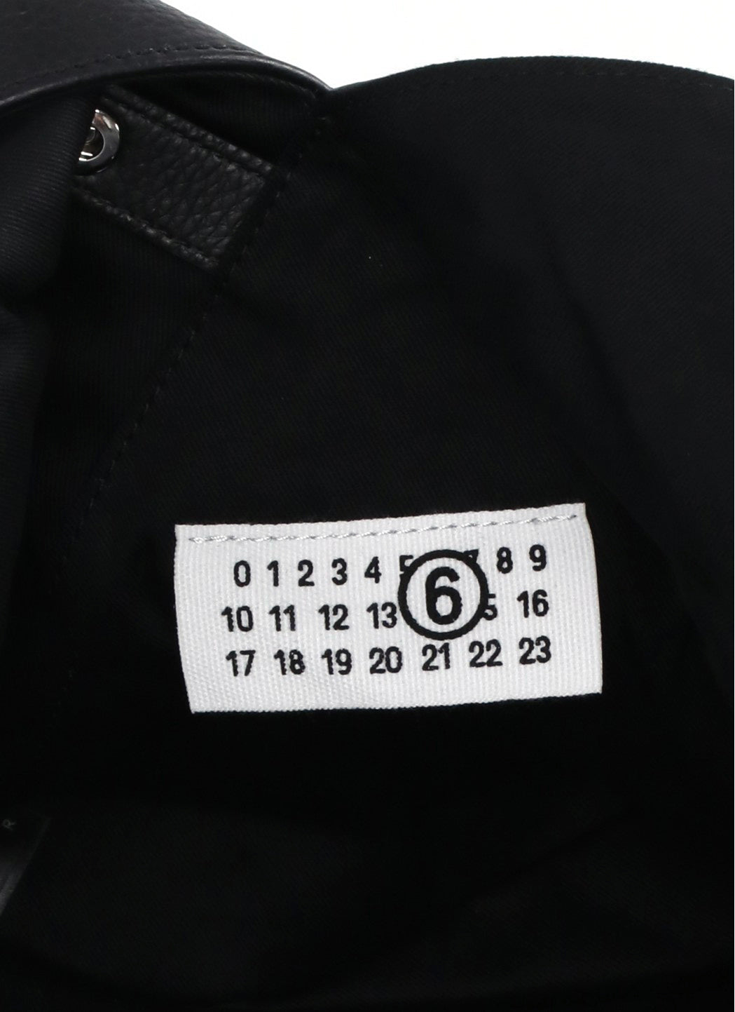 MM6 Maison Margiela Bags Black Calf Leather Lining: Cotton