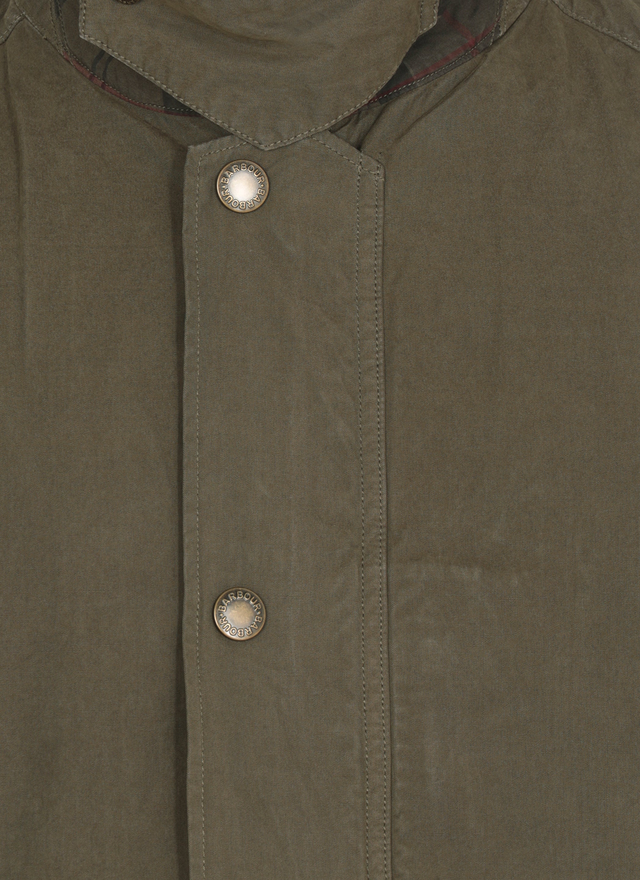 Barbour Coats Green Cotton