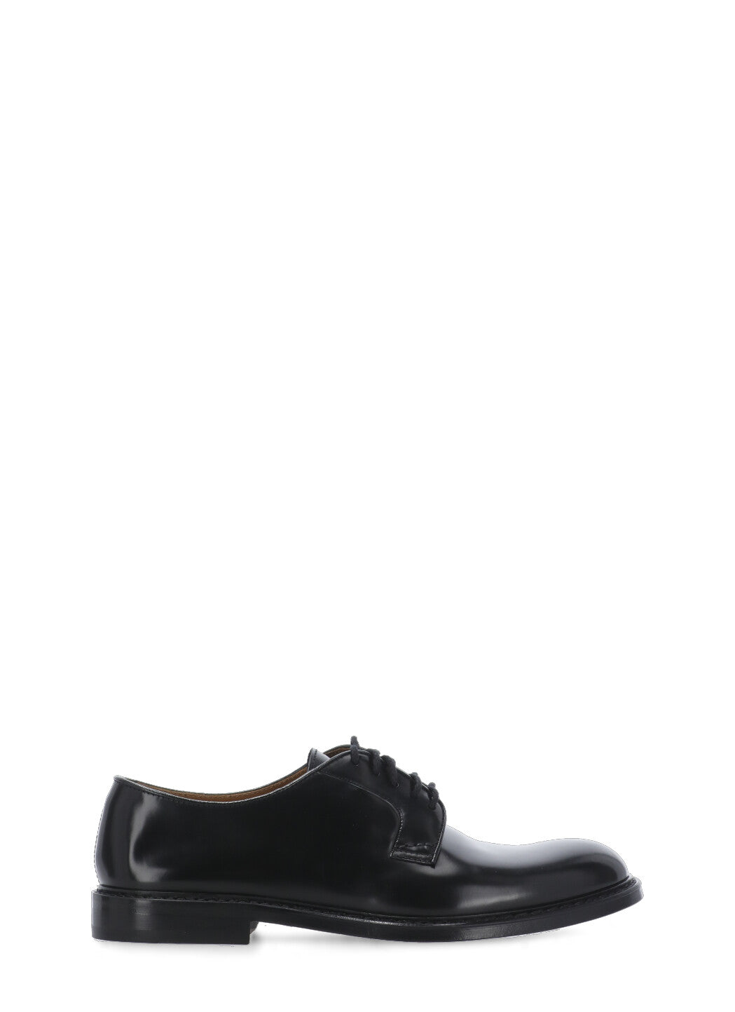 Doucals Flat shoes Black Calf Leather