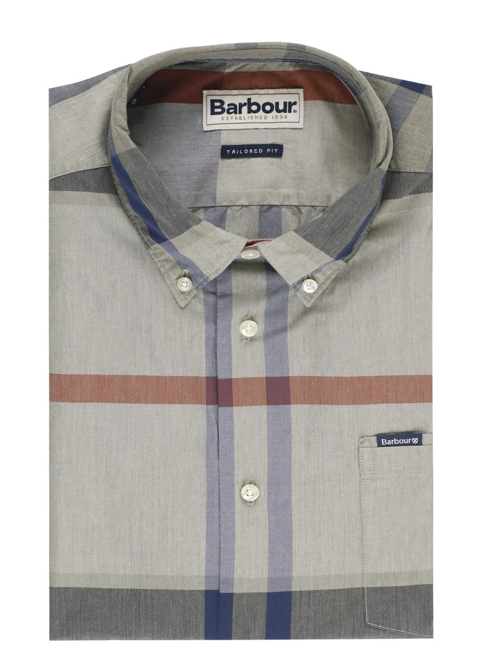 Barbour Shirts Green Cotton