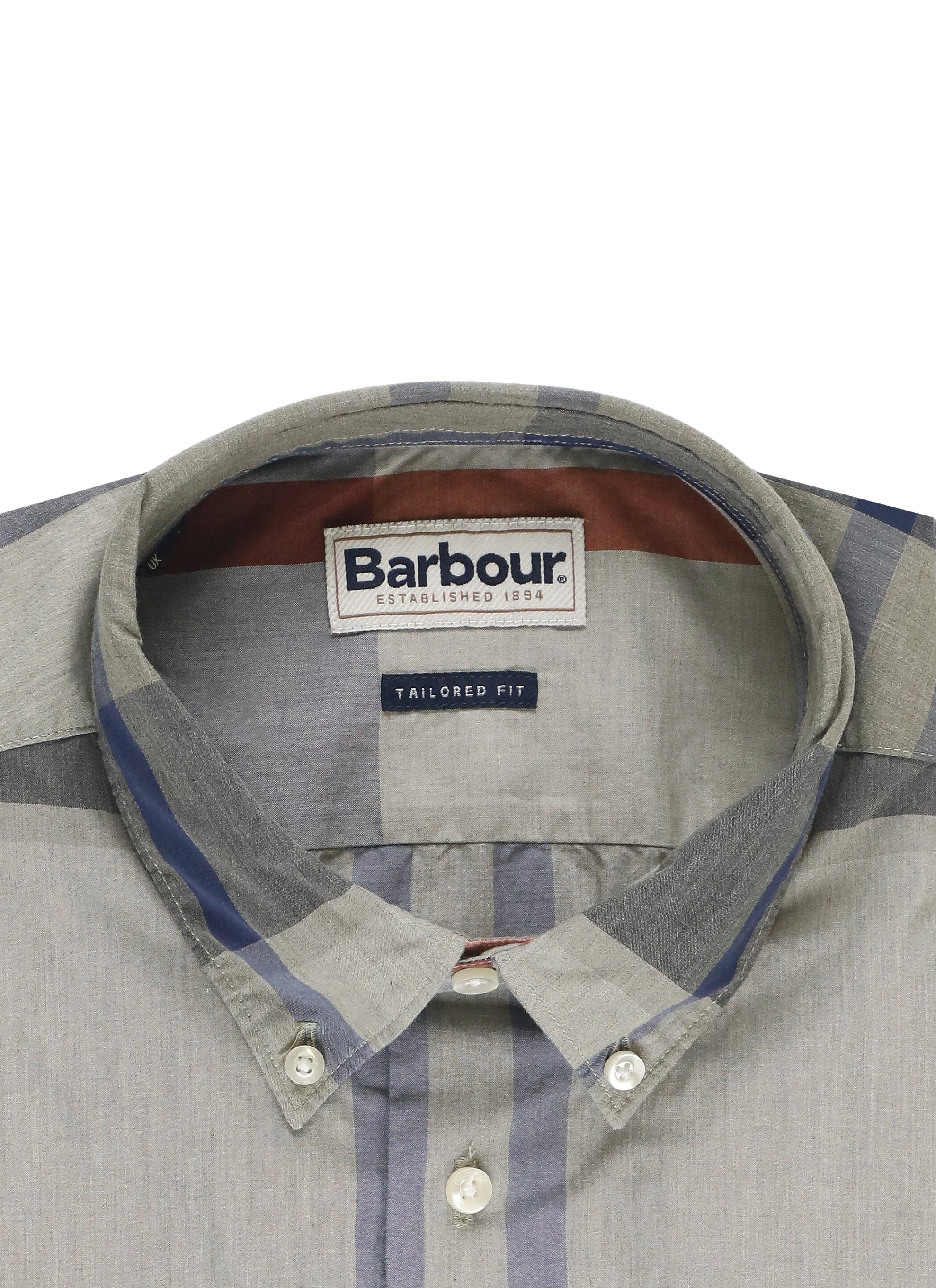 Barbour Shirts Green Cotton