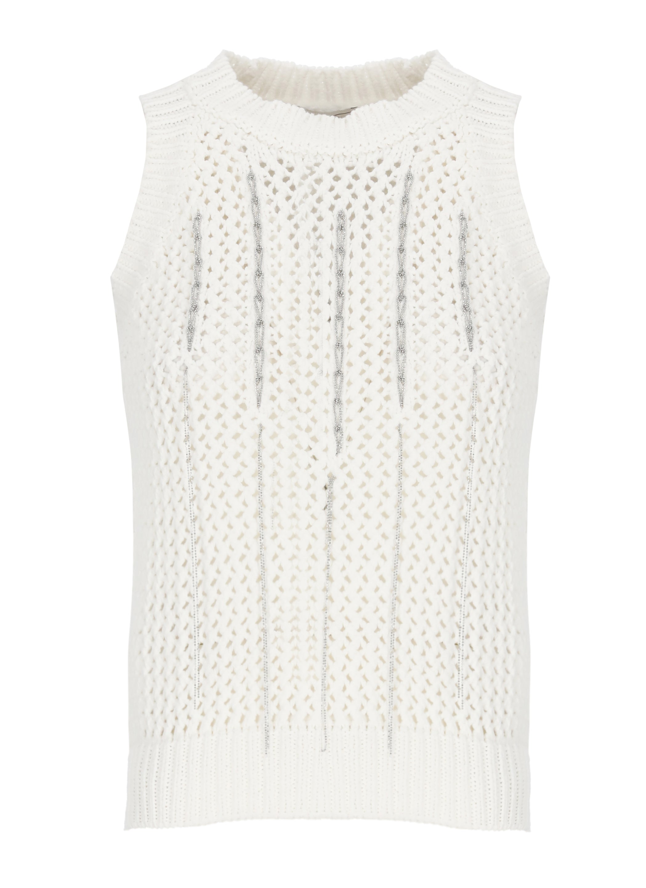 Peserico Top Ivory Cotton